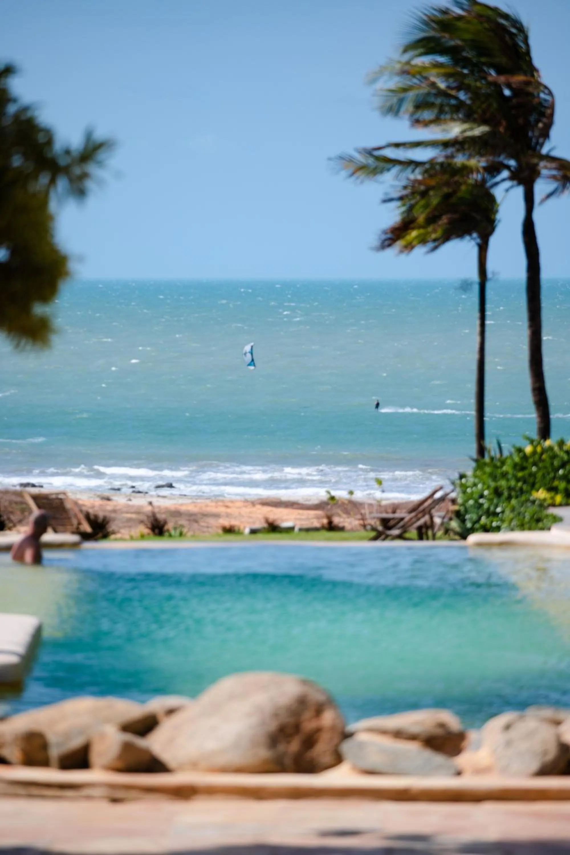 Swimming pool in Hurricane Jeri
