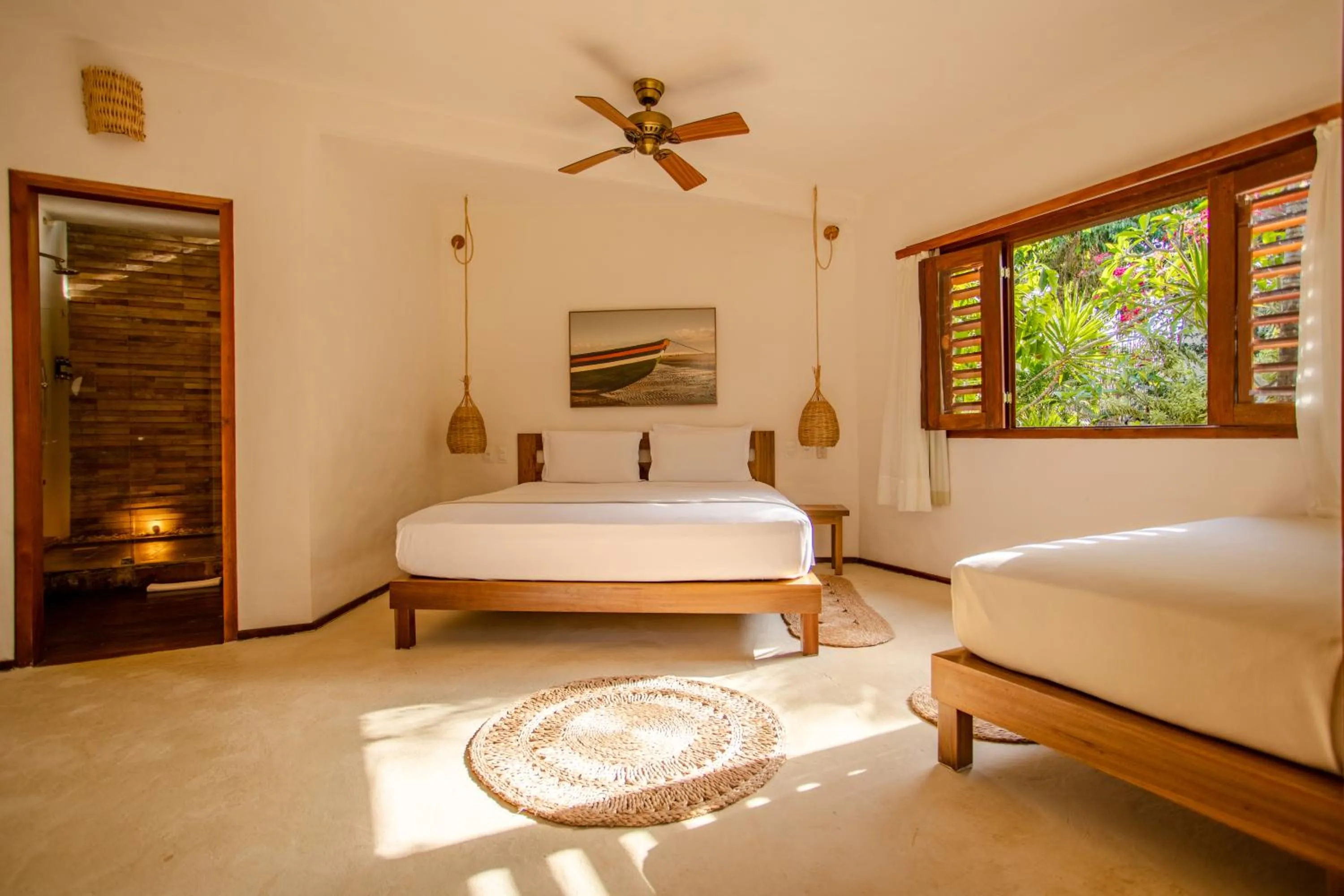 Bed in Hurricane Jeri