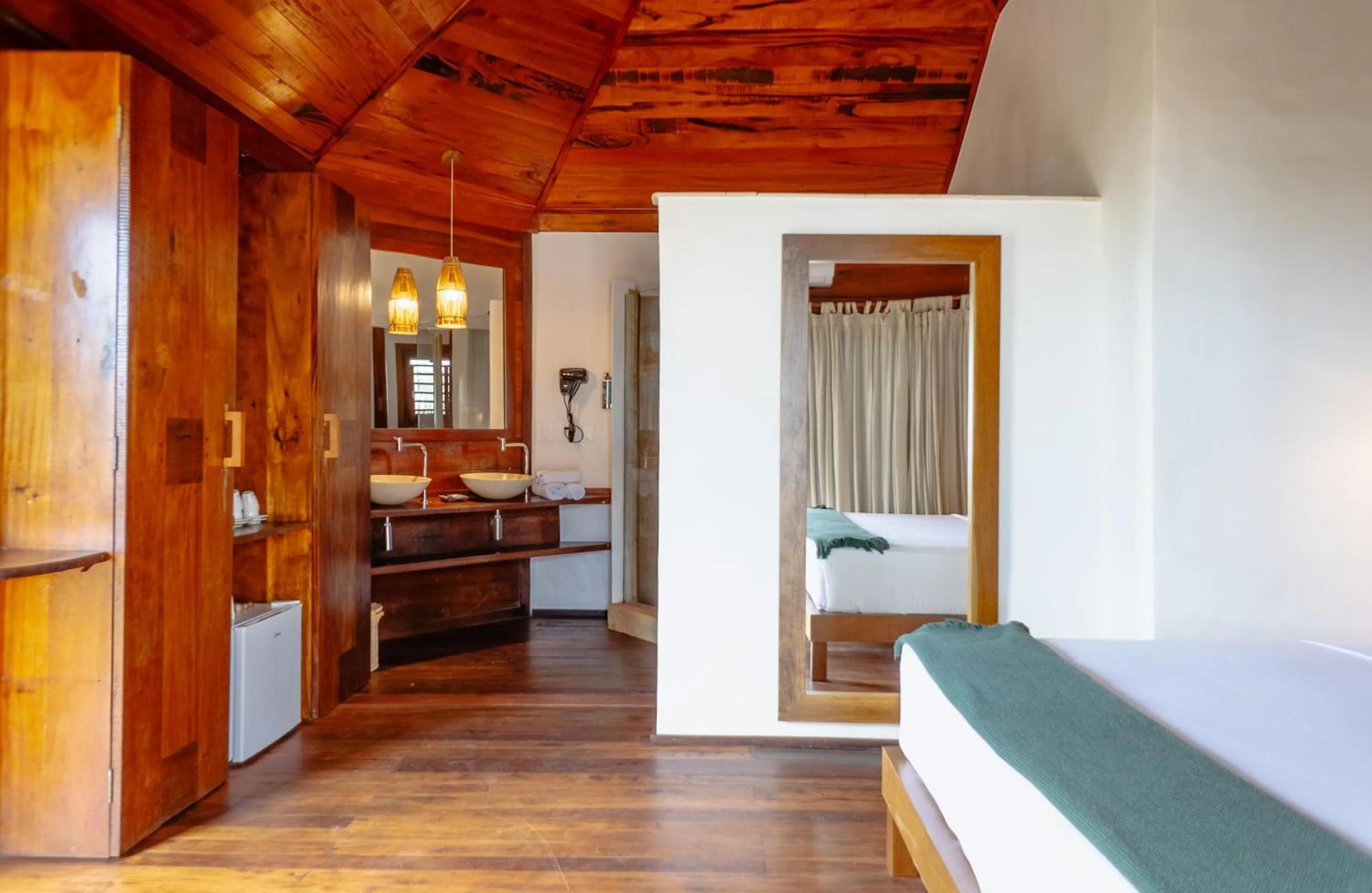 Bed in Hurricane Jeri