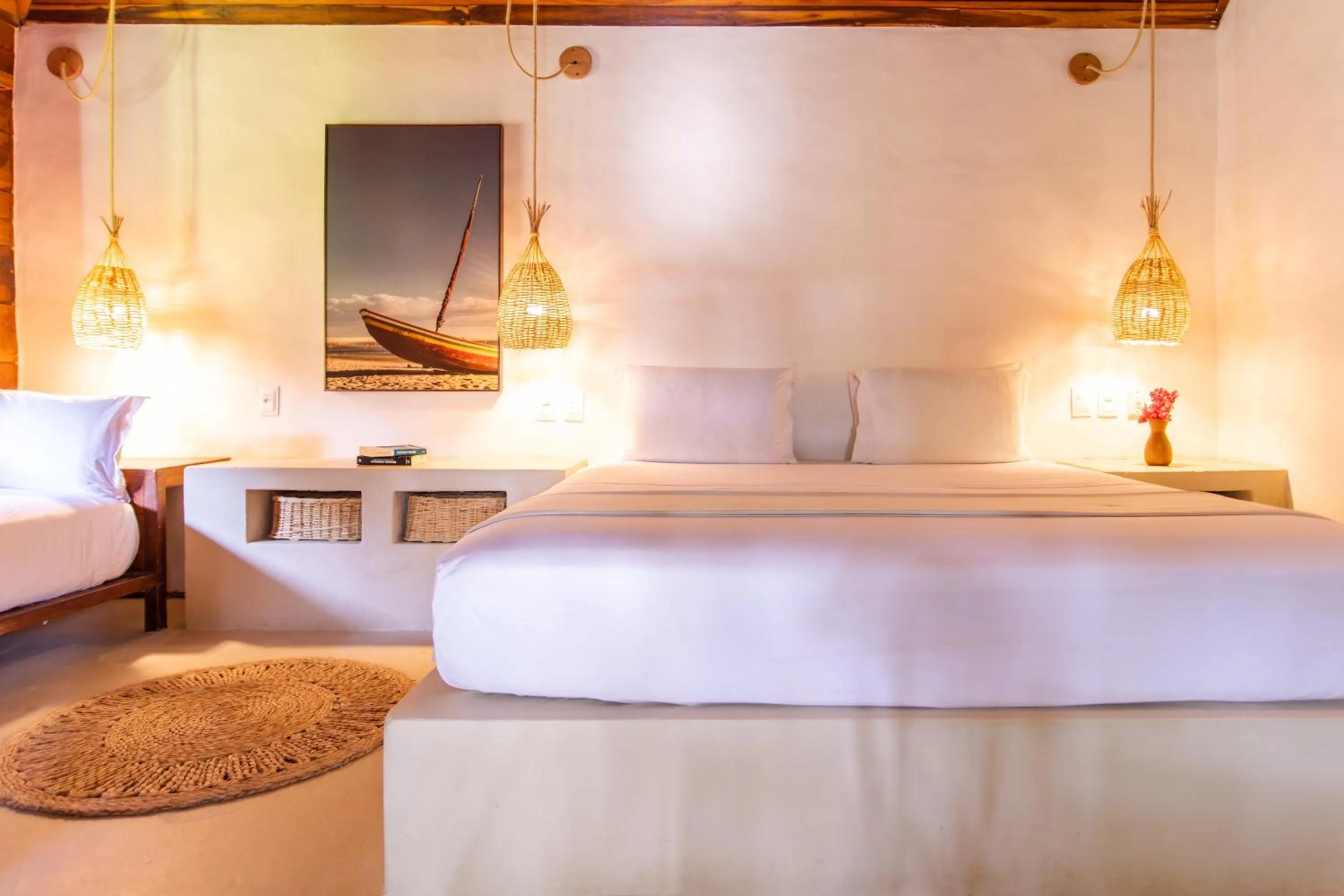 Bed in Hurricane Jeri