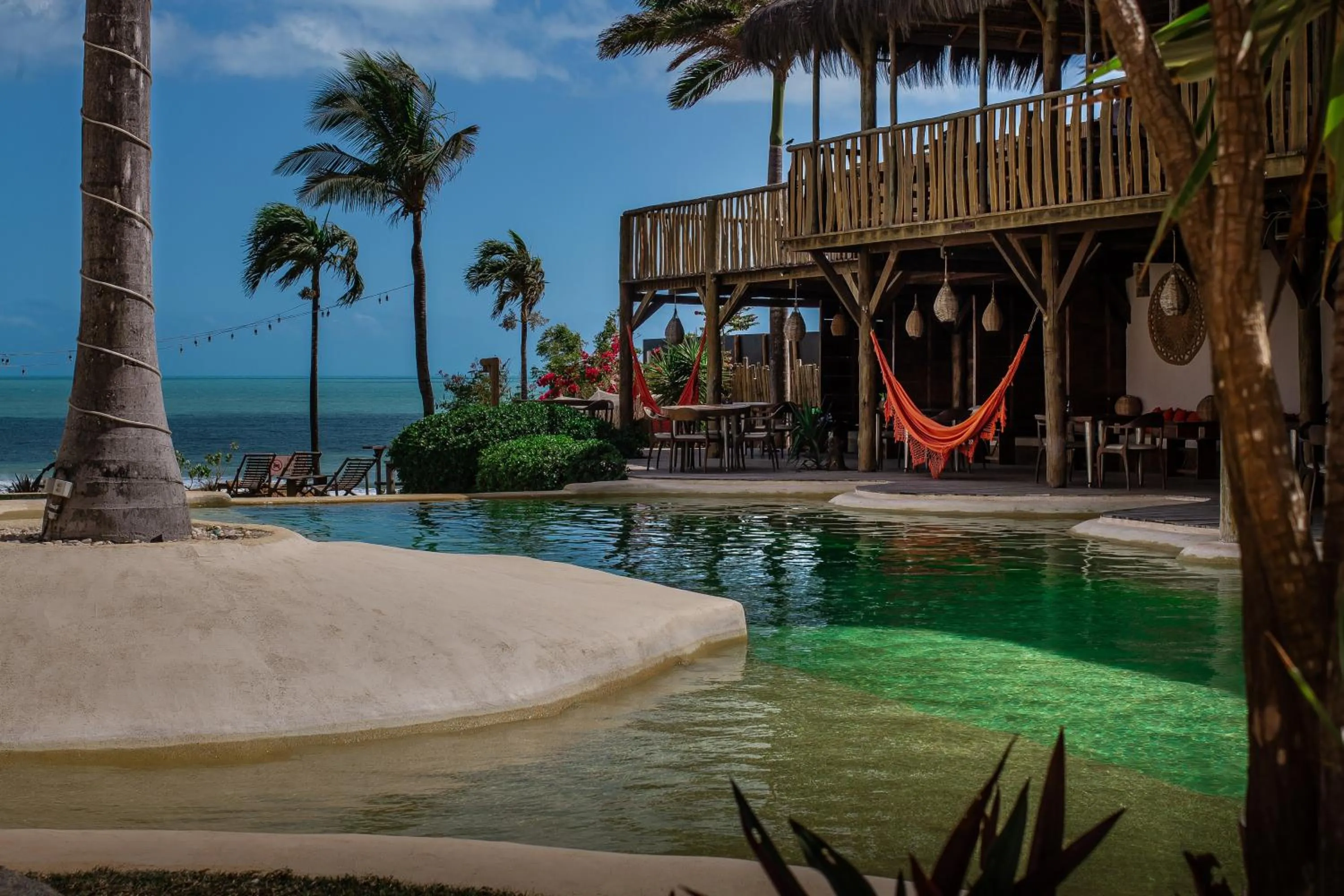 Swimming pool in Hurricane Jeri