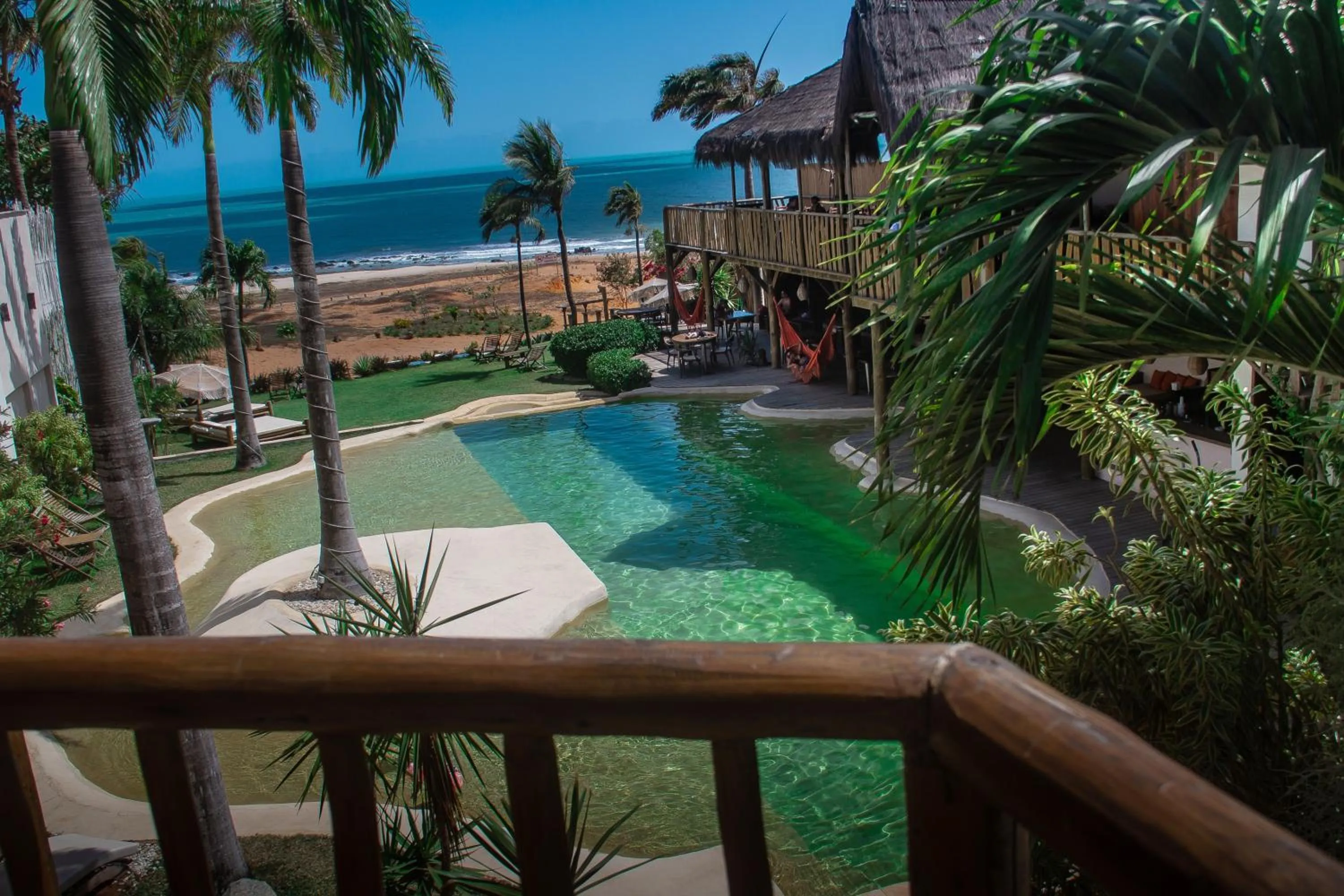 Swimming pool in Hurricane Jeri