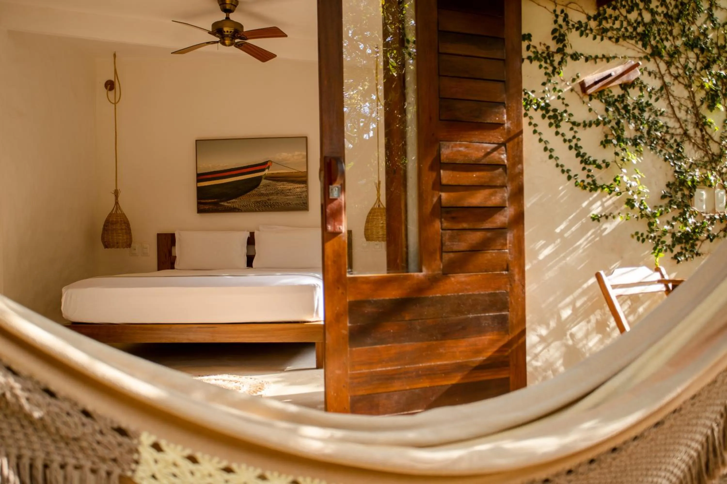 Bed in Hurricane Jeri