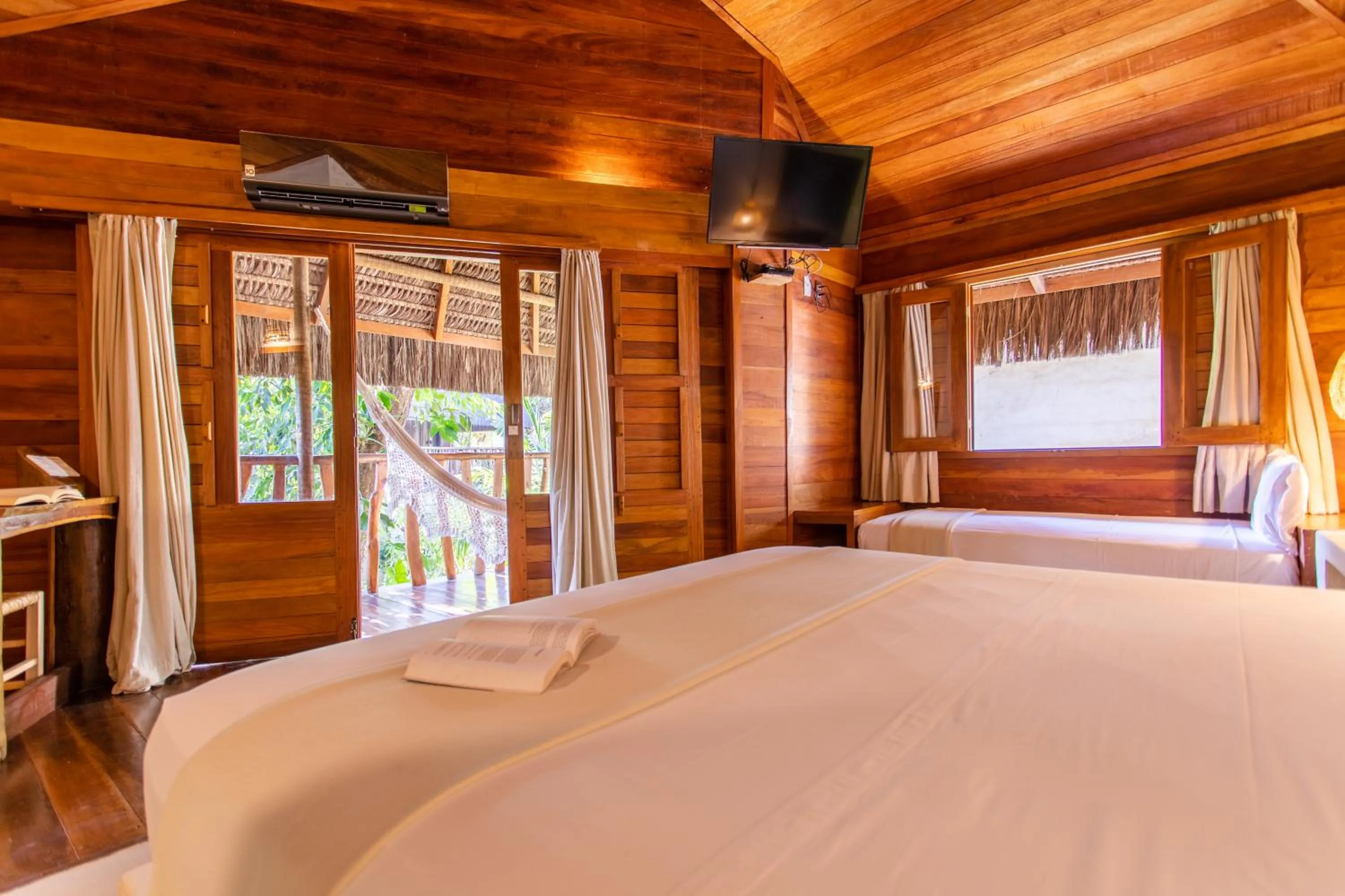 Bed in Hurricane Jeri