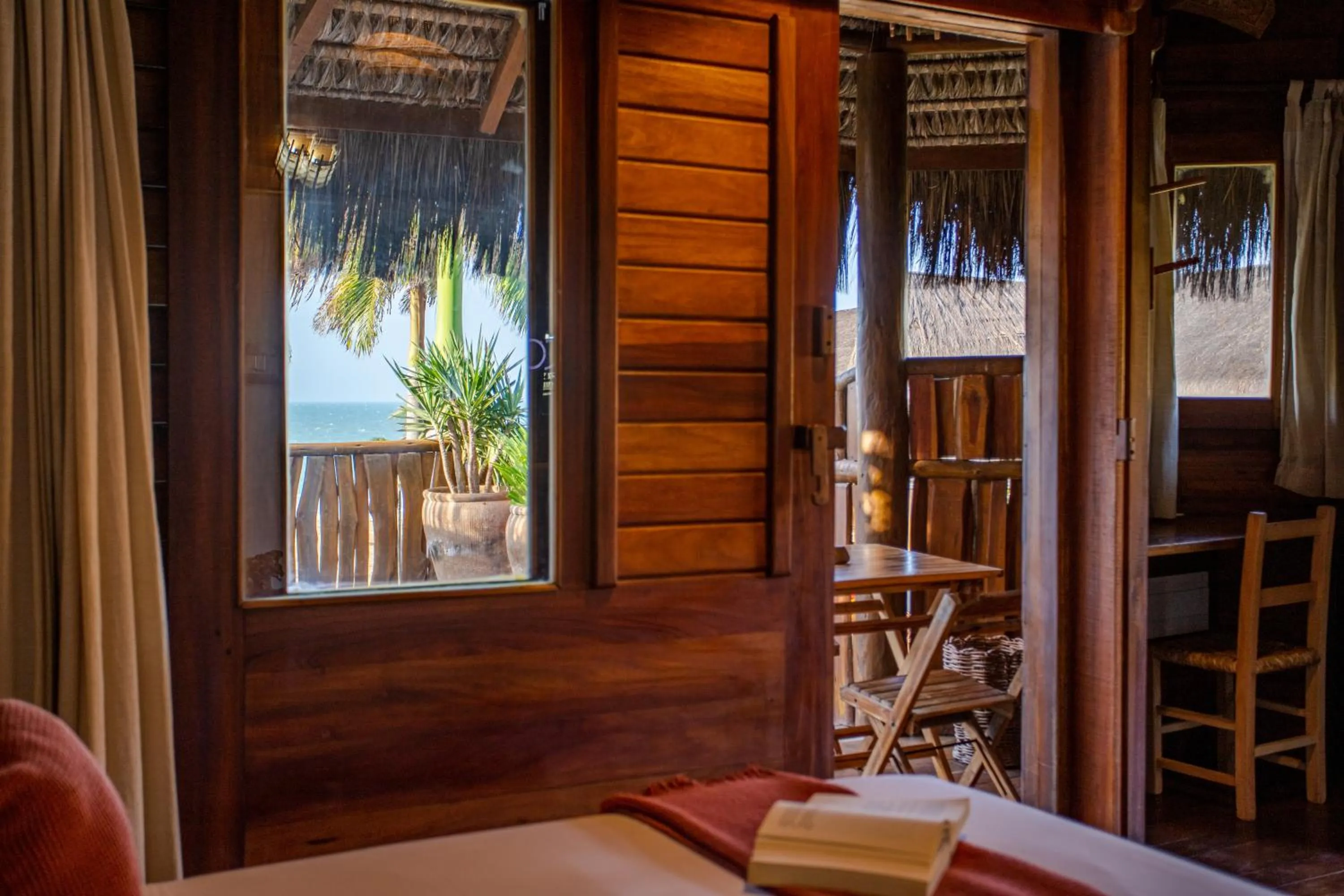 View (from property/room), Bed in Hurricane Jeri