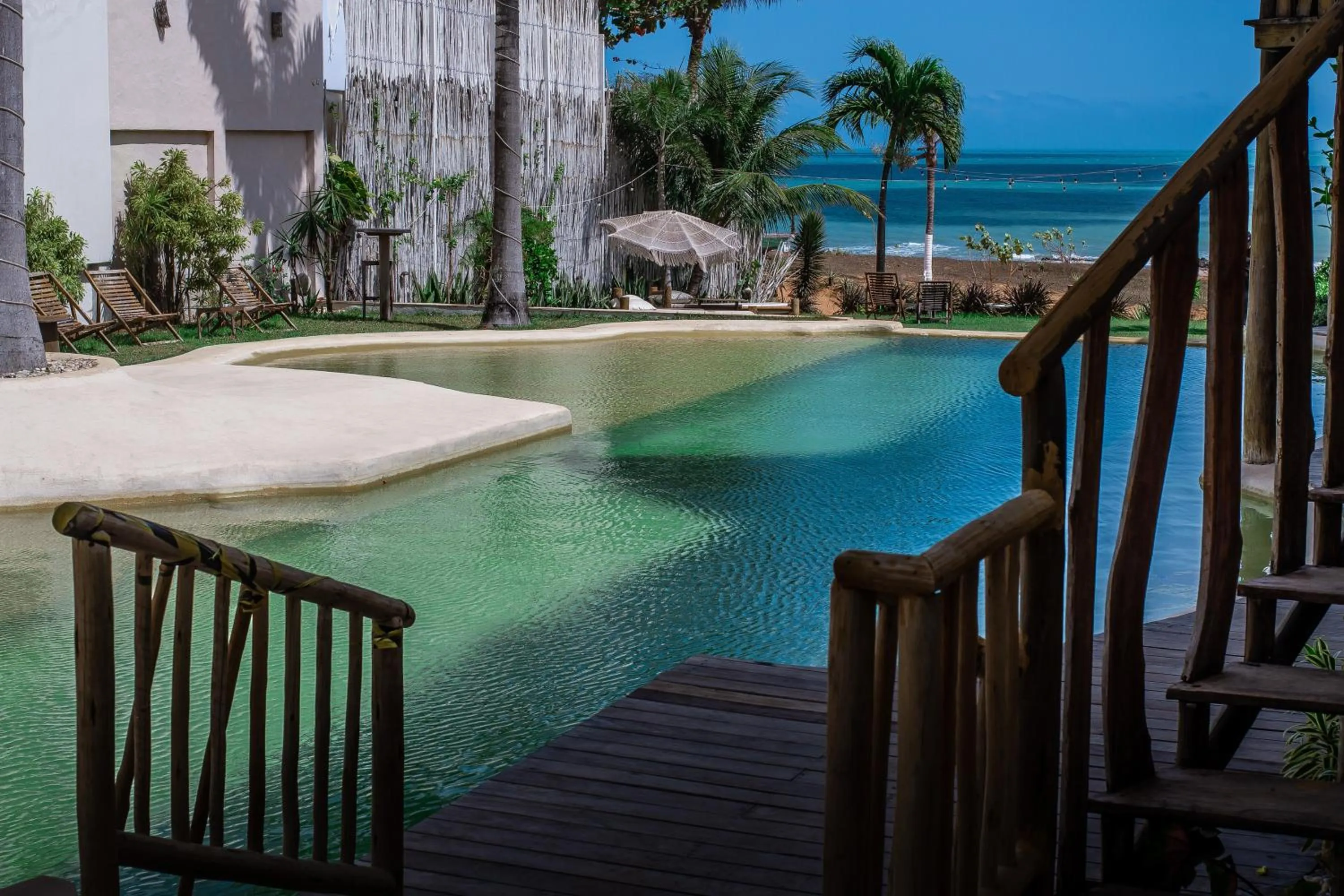 Swimming pool in Hurricane Jeri