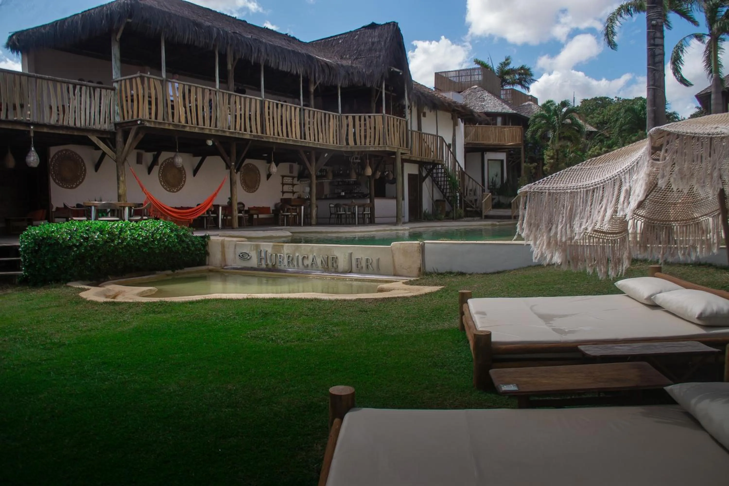 Swimming pool in Hurricane Jeri