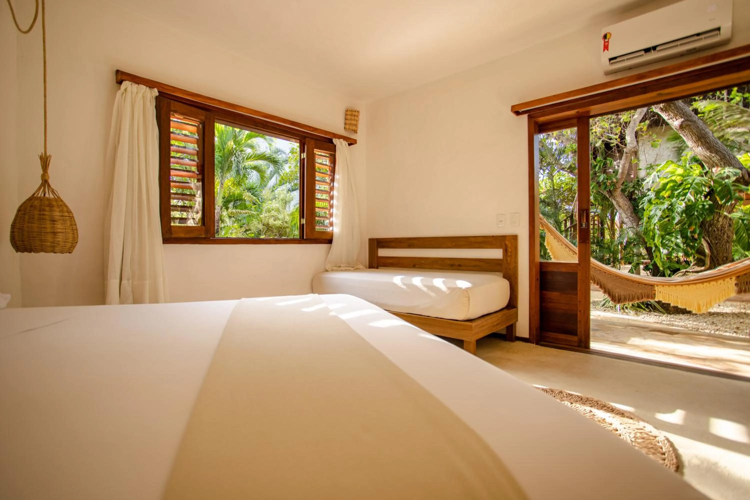 Bed in Hurricane Jeri