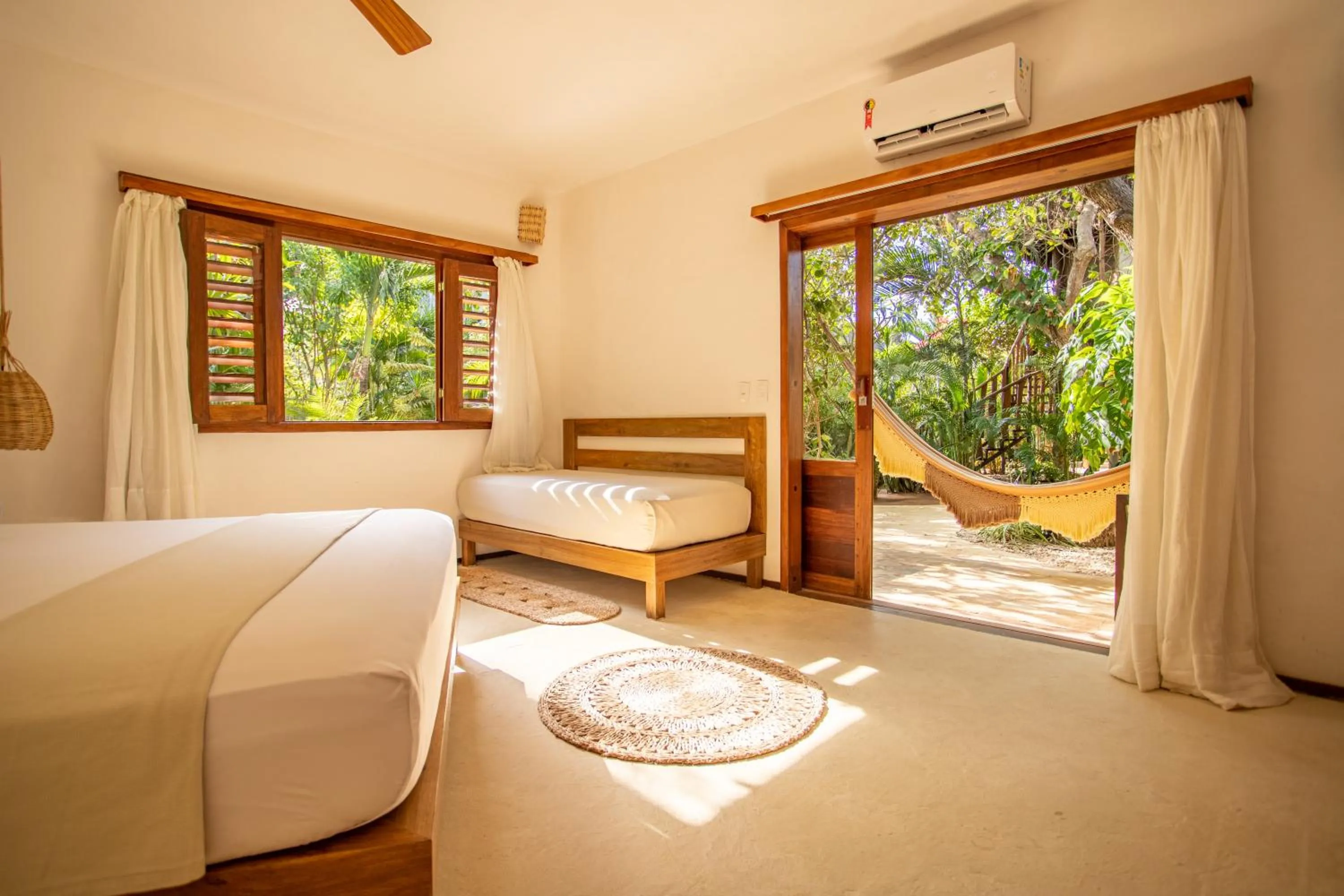 Bed in Hurricane Jeri