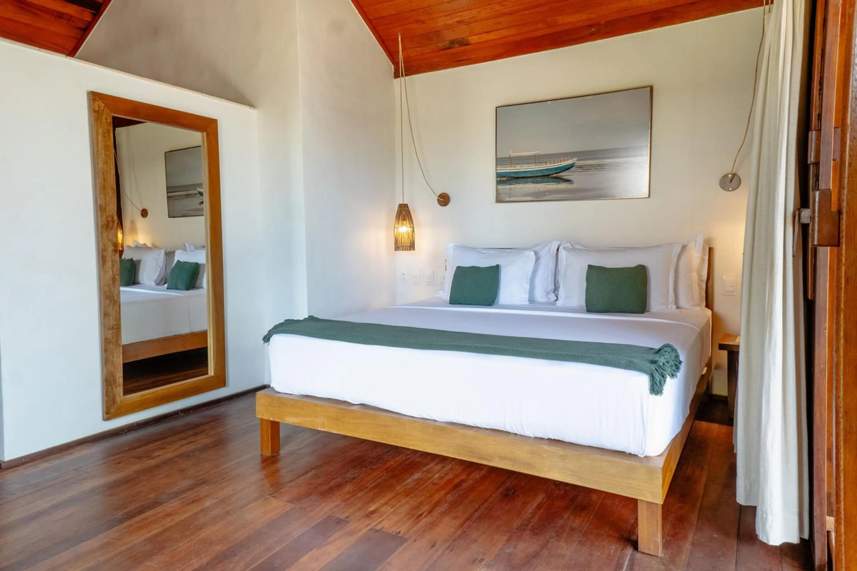 Bed in Hurricane Jeri