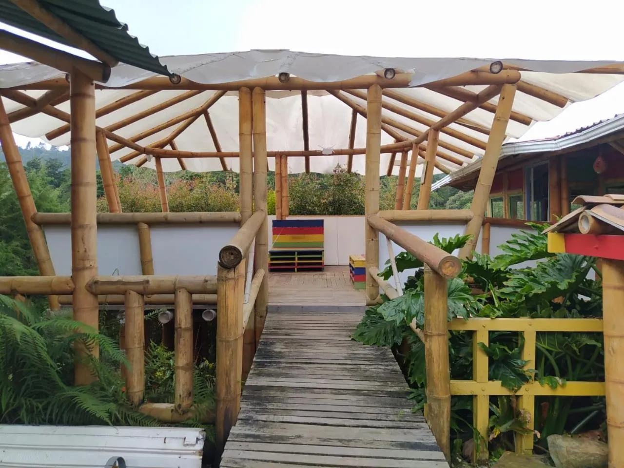 BBQ facilities in Eco Hotel Terrabella