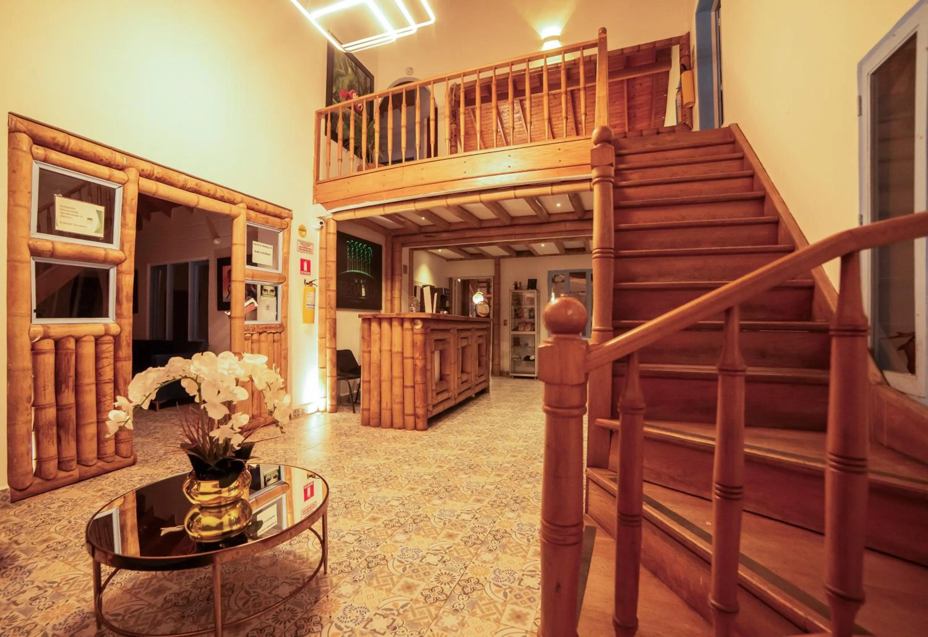 Lobby or reception in Eco Hotel Terrabella