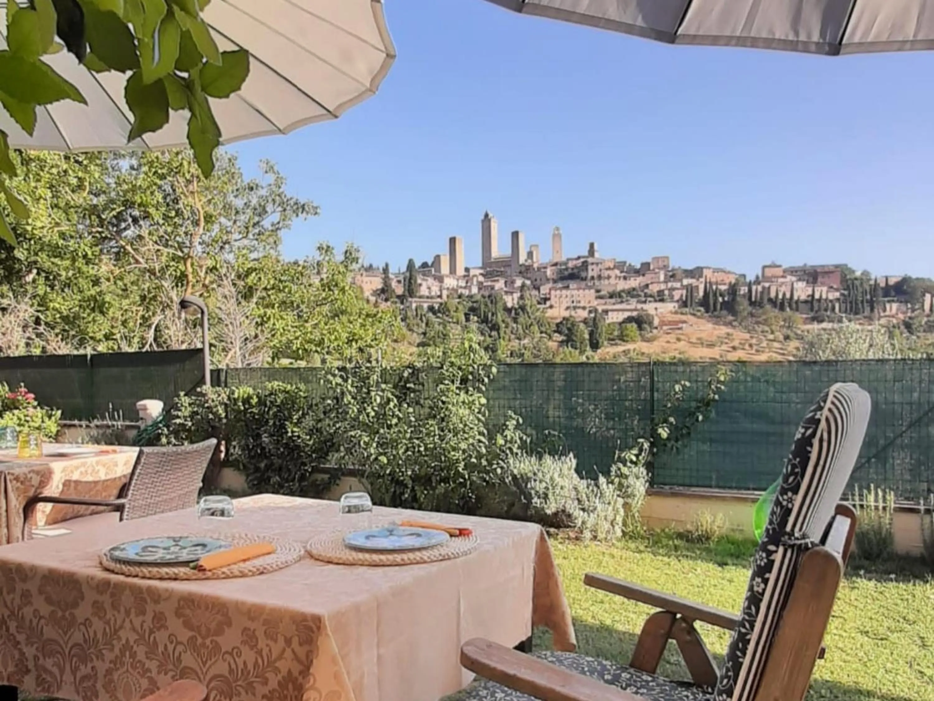 Property building in B&B Il Fienile San Gimignano