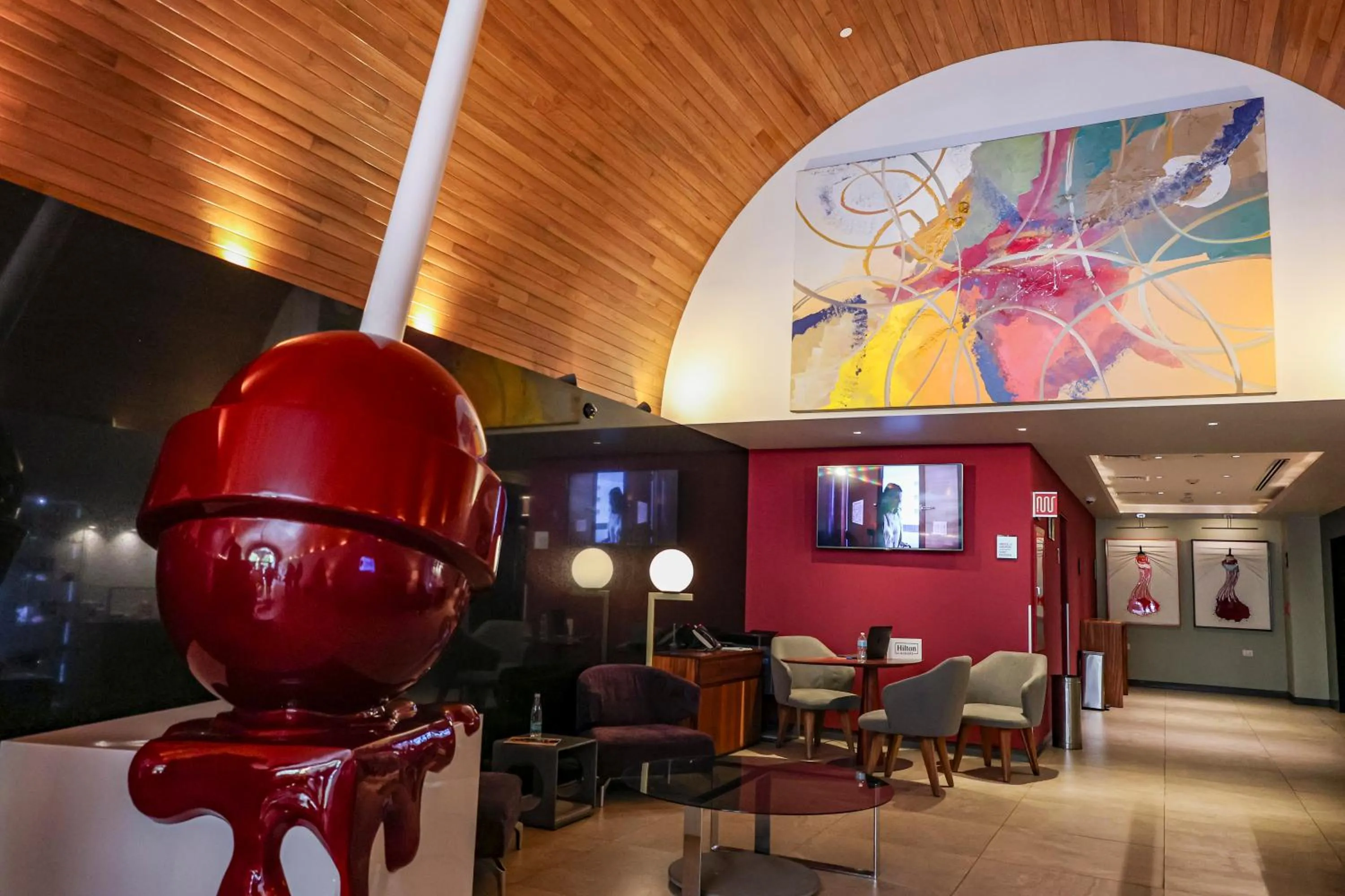 Lobby or reception in Hilton DoubleTree Guadalajara Centro Historico