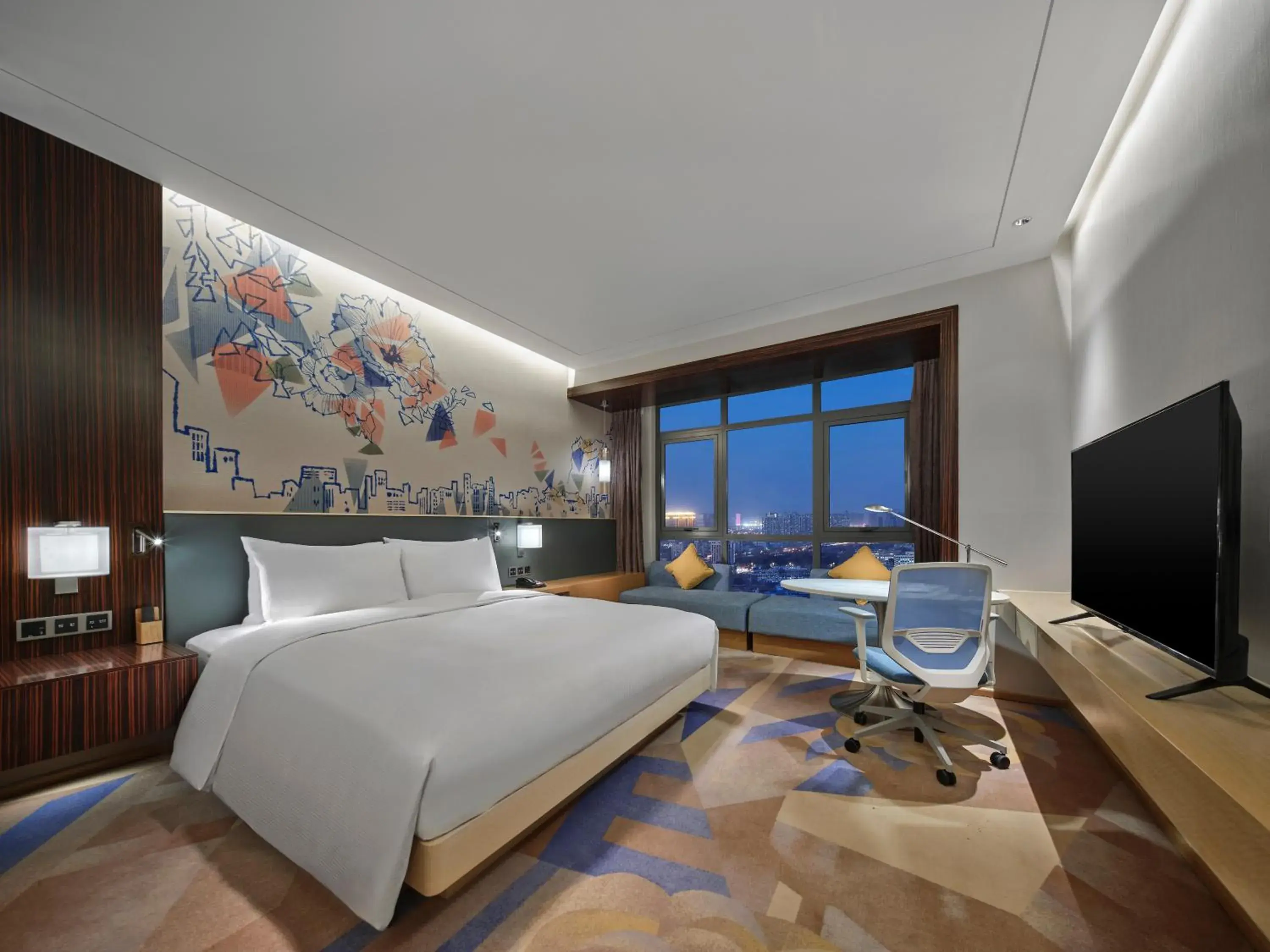 Deluxe King Room in Hilton Garden Inn Heze Deluxe King Room in Hilton Garden Inn Heze