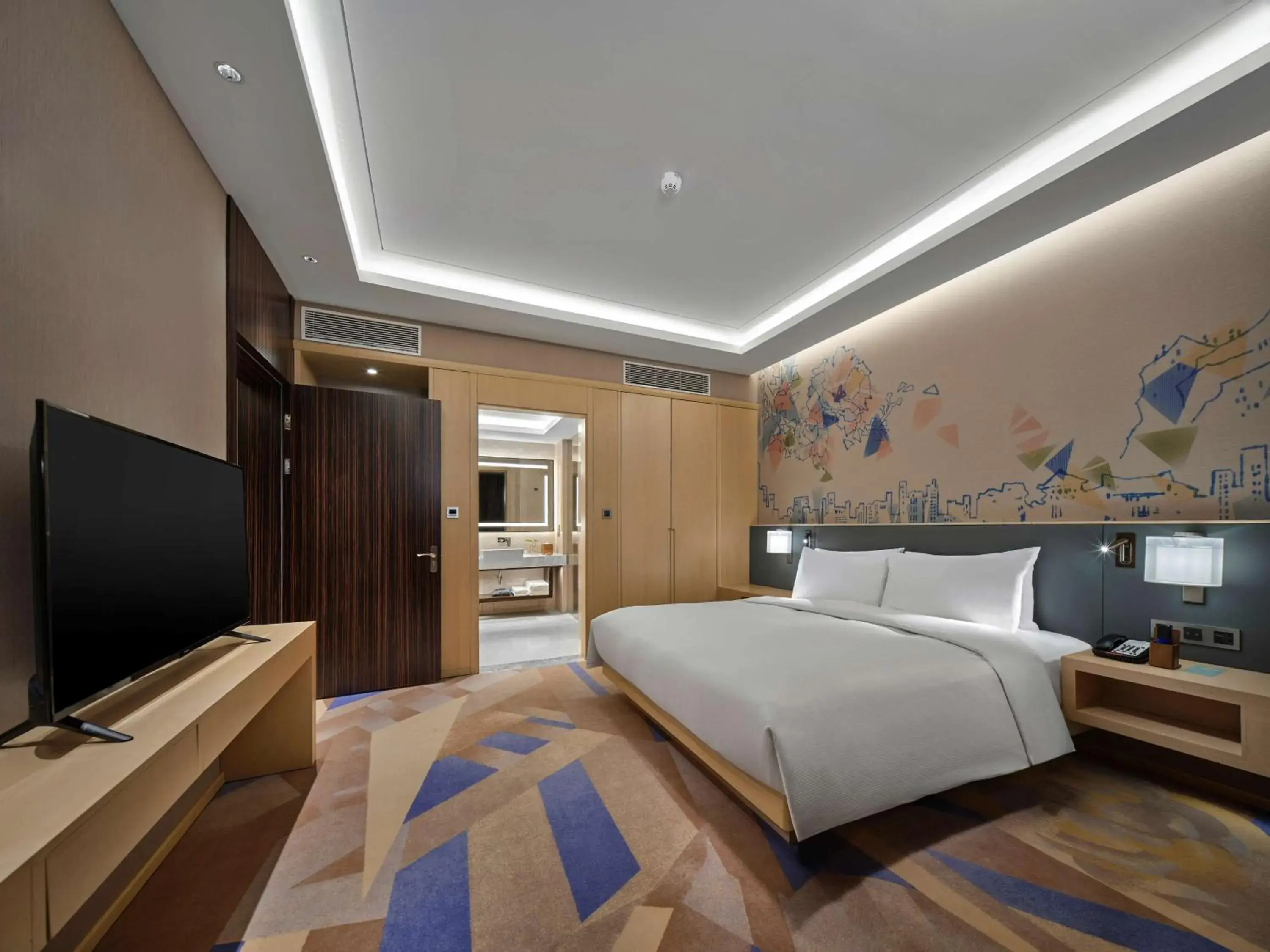 One-Bedroom King Suite in Hilton Garden Inn Heze One-Bedroom King Suite in Hilton Garden Inn Heze