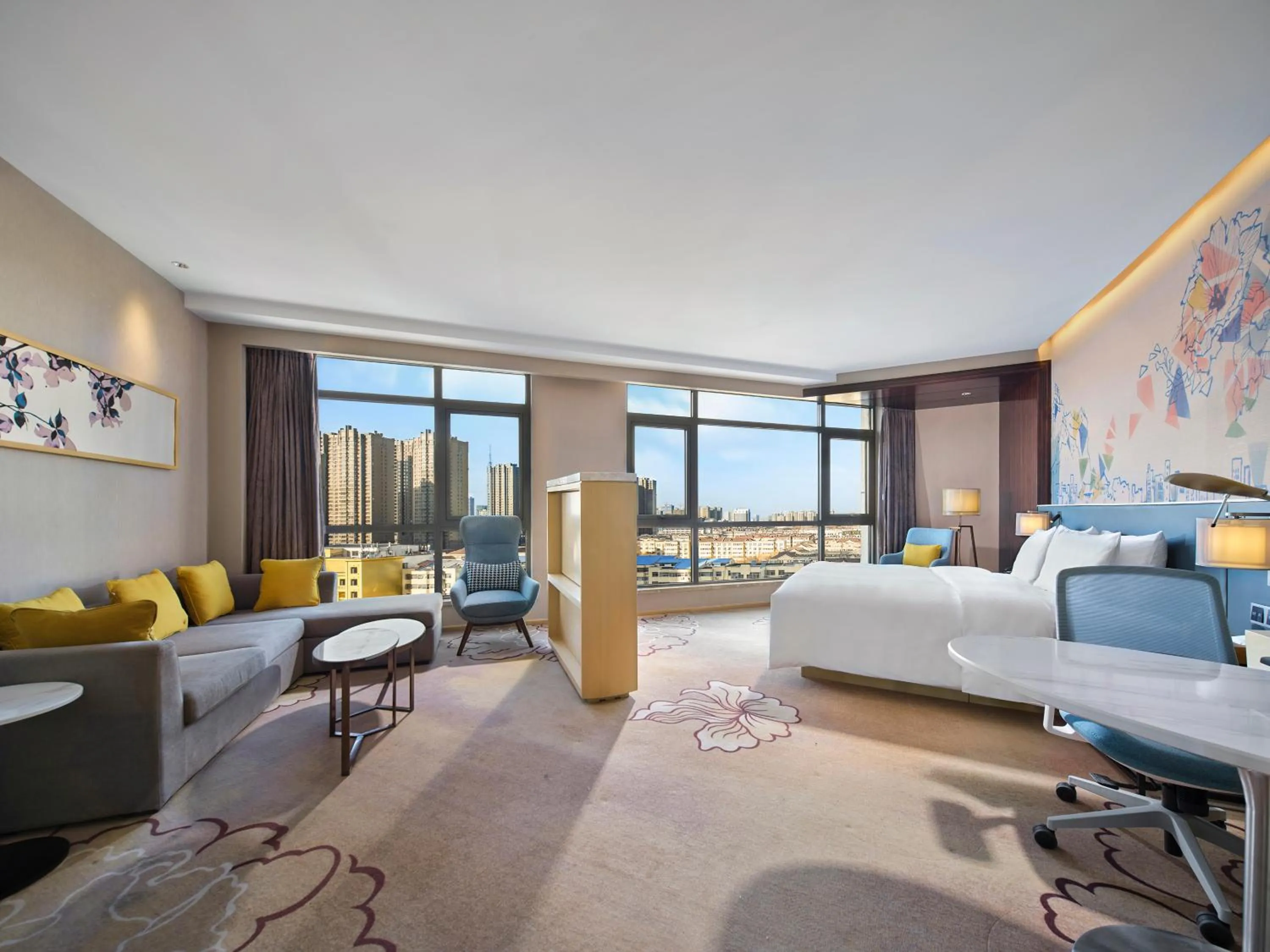 Photo of the whole room, Bed in Hilton Garden Inn Heze