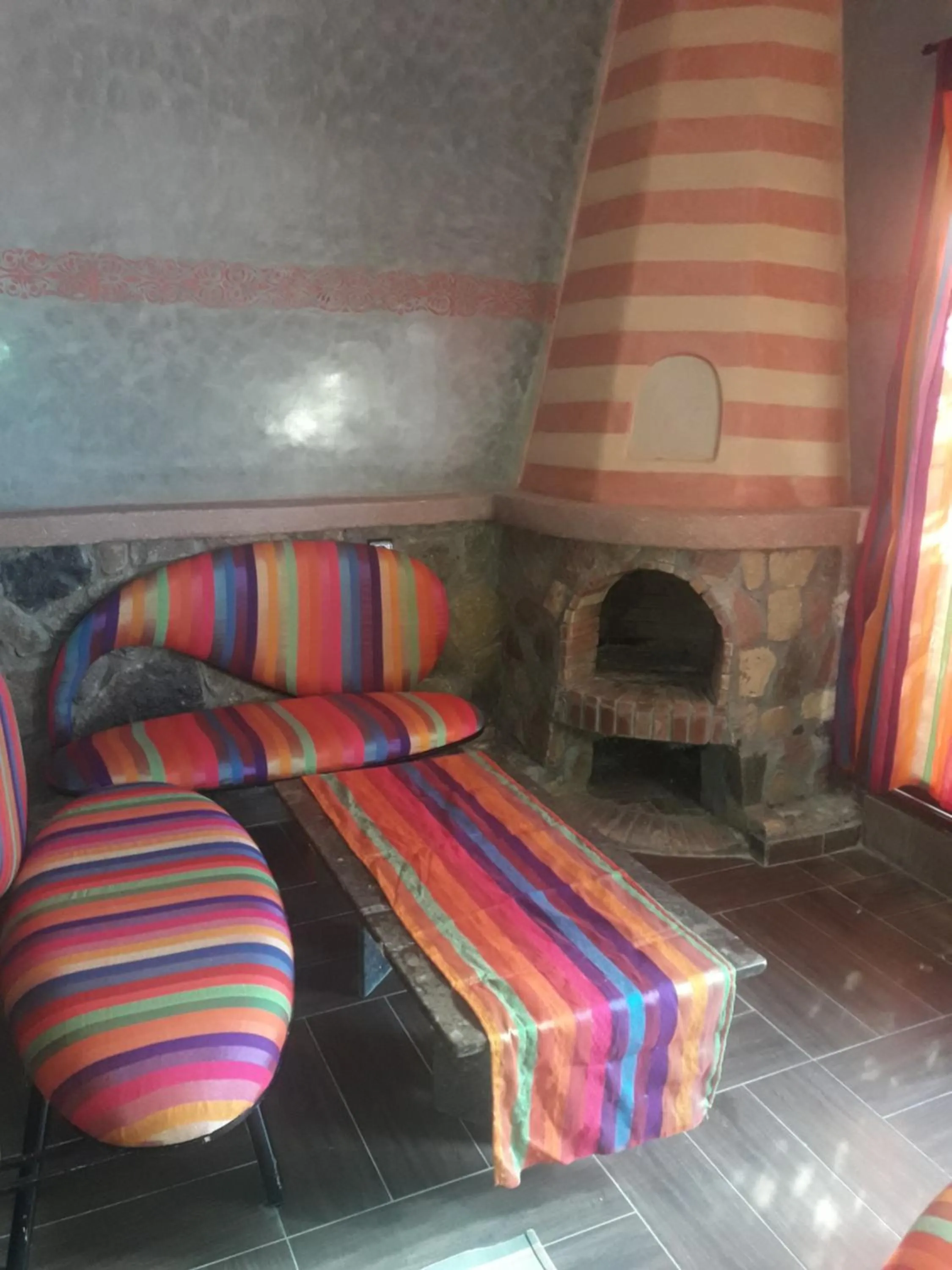 Pool view in Hotel France Ouzoud