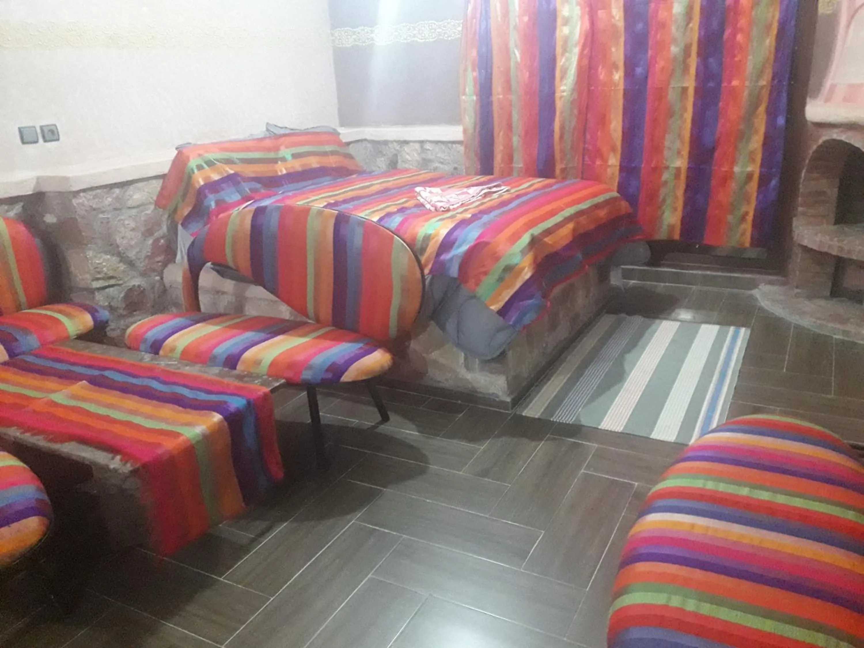 Mountain view, Bed in Hotel France Ouzoud