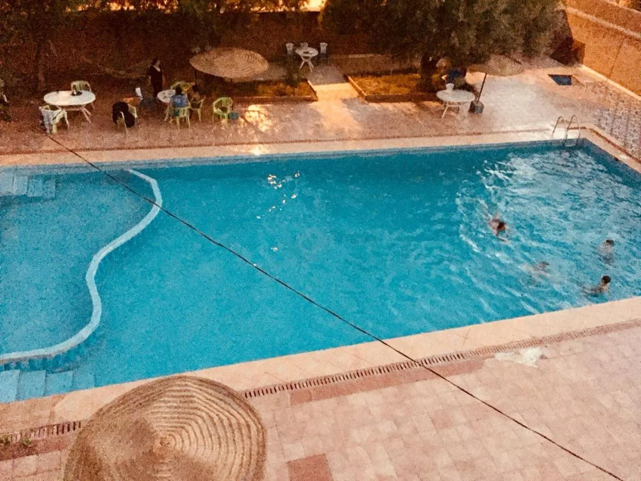 Swimming pool in Hotel France Ouzoud