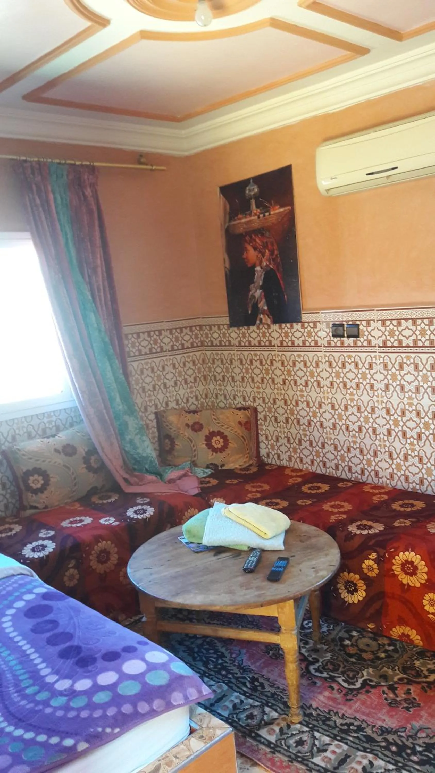 Garden view in Hotel France Ouzoud