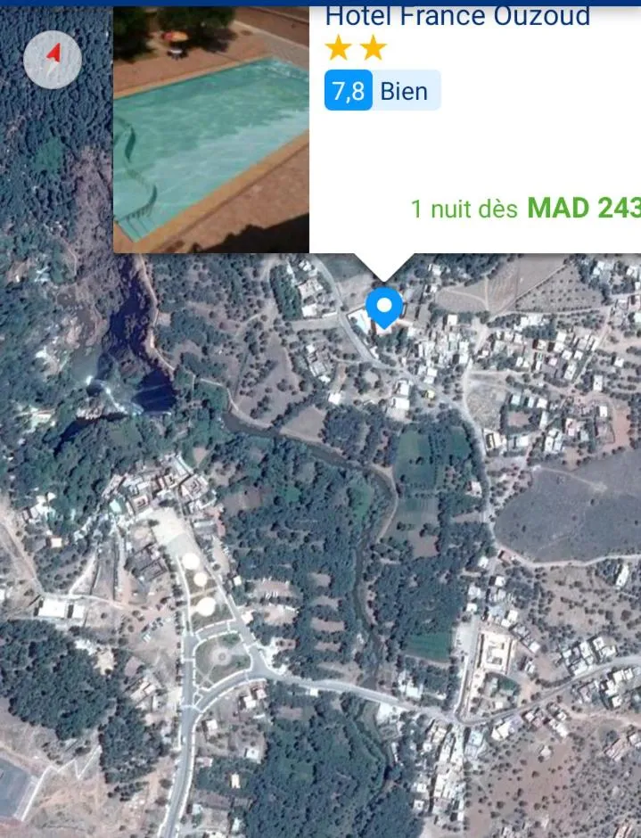 Property building in Hotel France Ouzoud