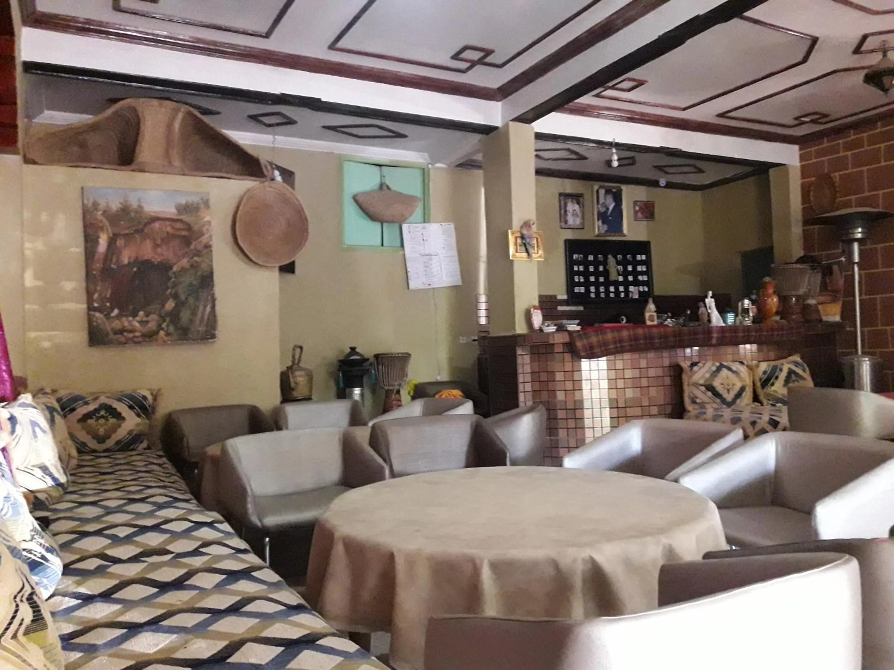 Living room in Hotel France Ouzoud