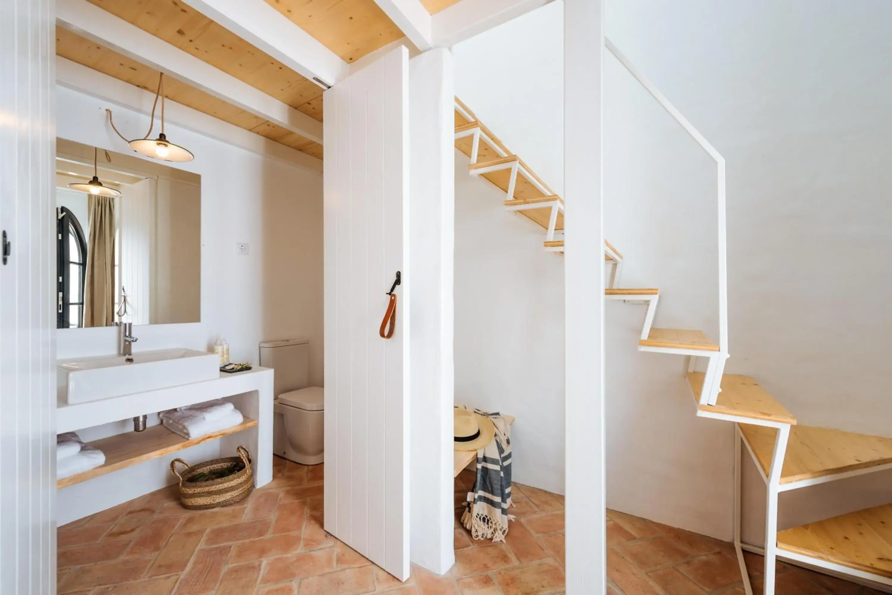 Double Room with Mezzanine and Patio in Aljana Guest House Beja Double Room with Mezzanine and Patio in Aljana Guest House Beja