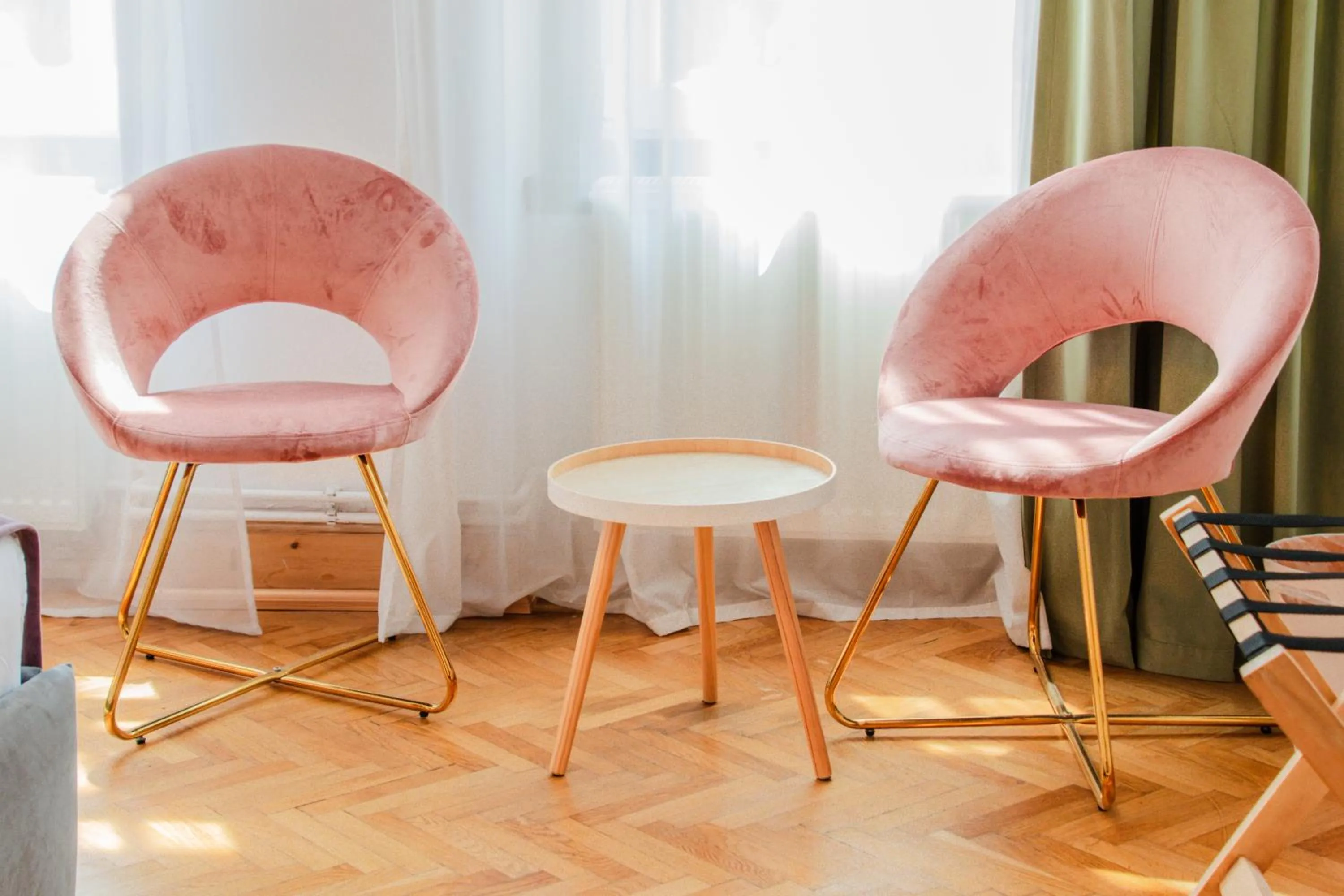 Seating area in Althof Apartments