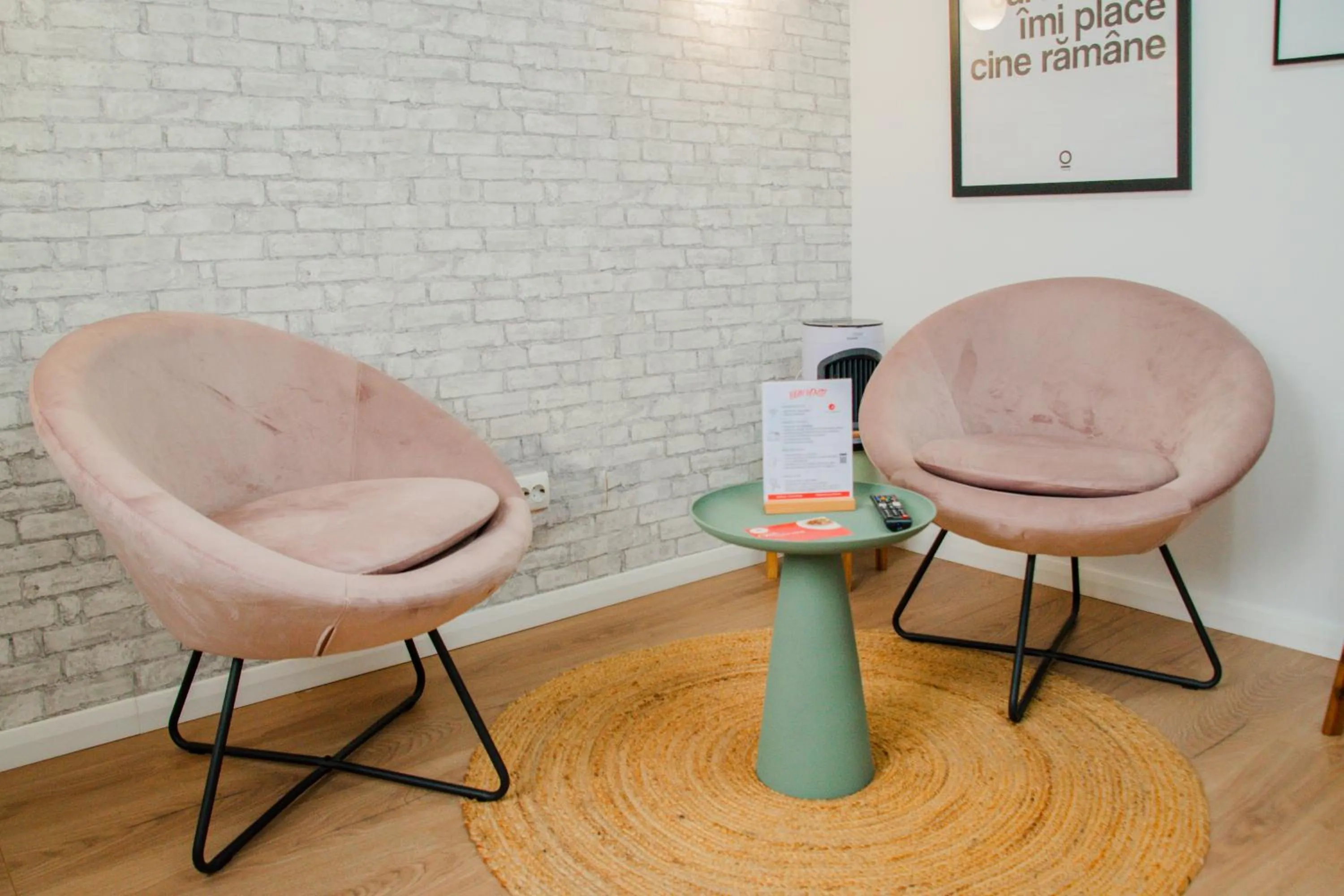 Seating area in Althof Apartments