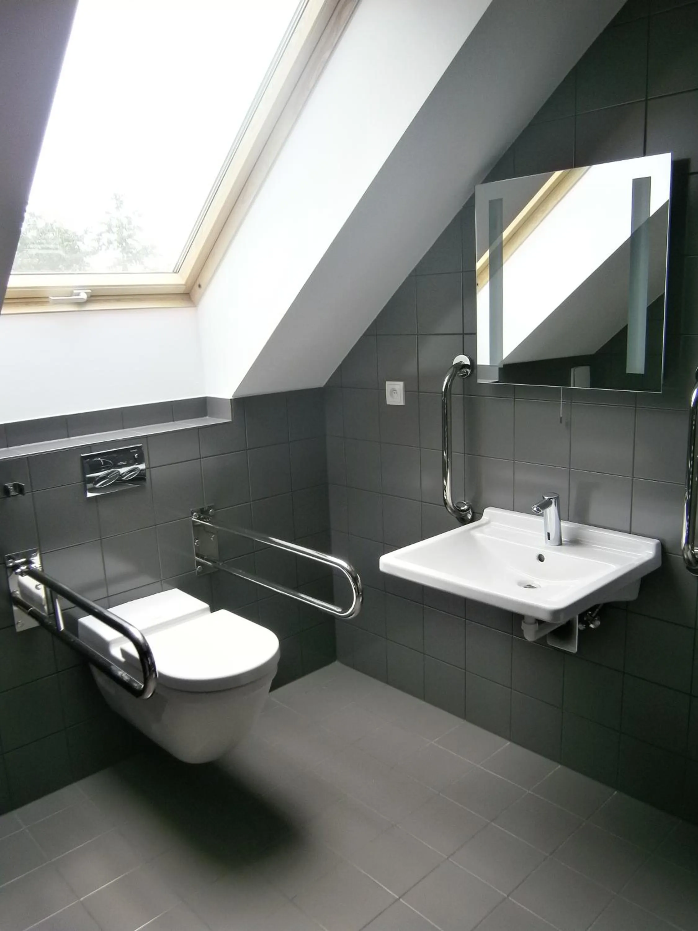 Bathroom in Hotel Žabčice