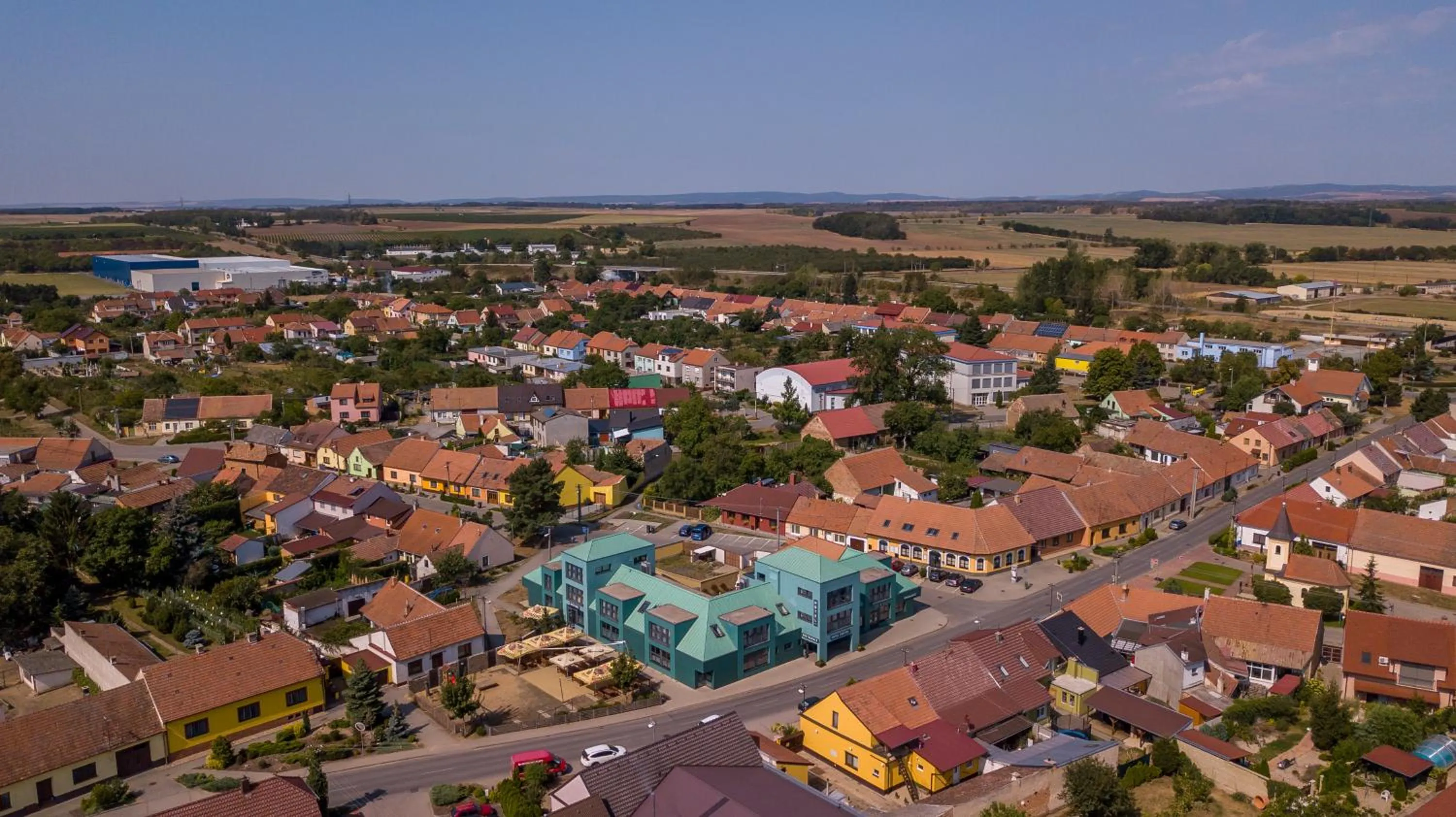 Property building in Hotel Žabčice