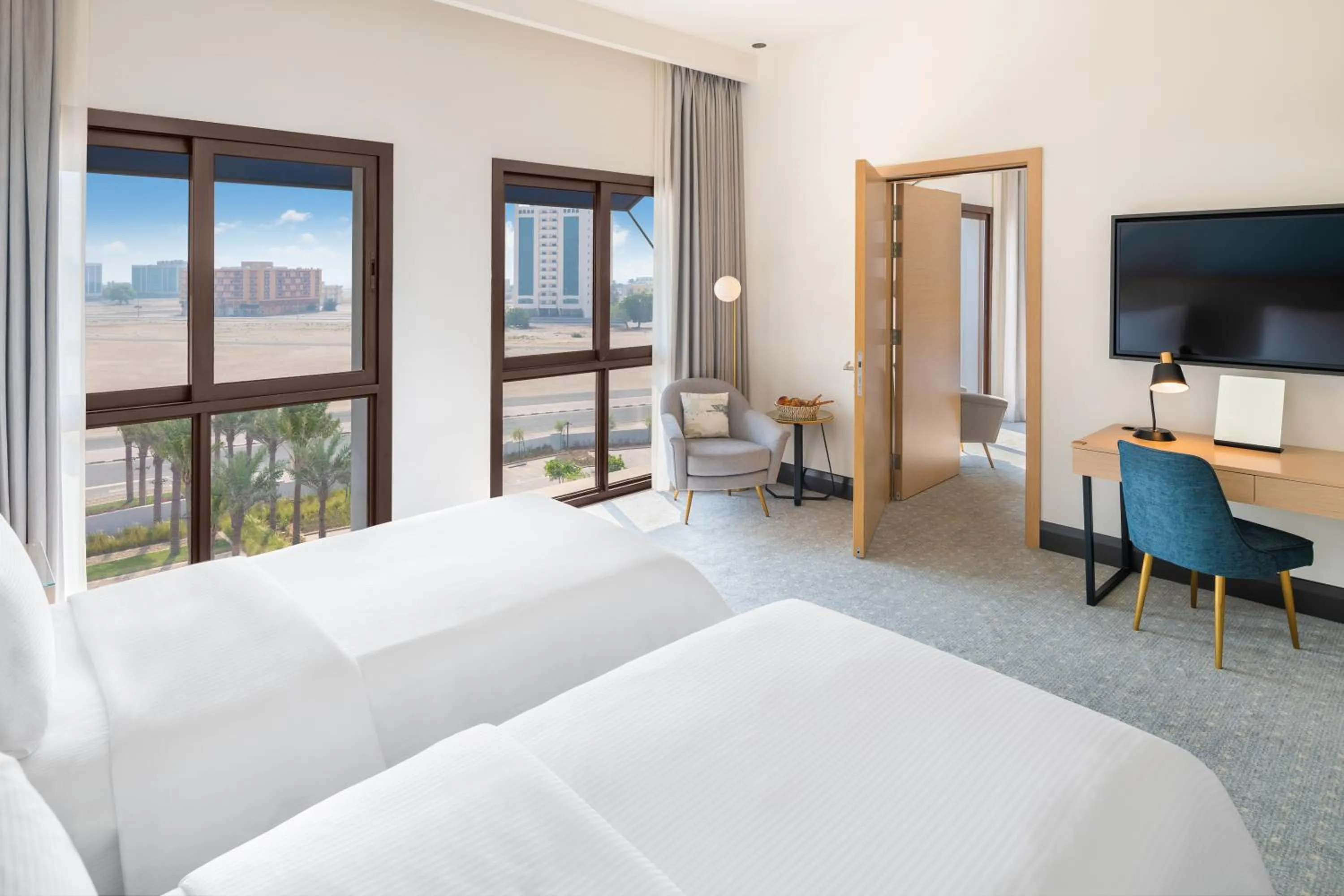 Bed in Vida Beach Resort Umm Al Quwain