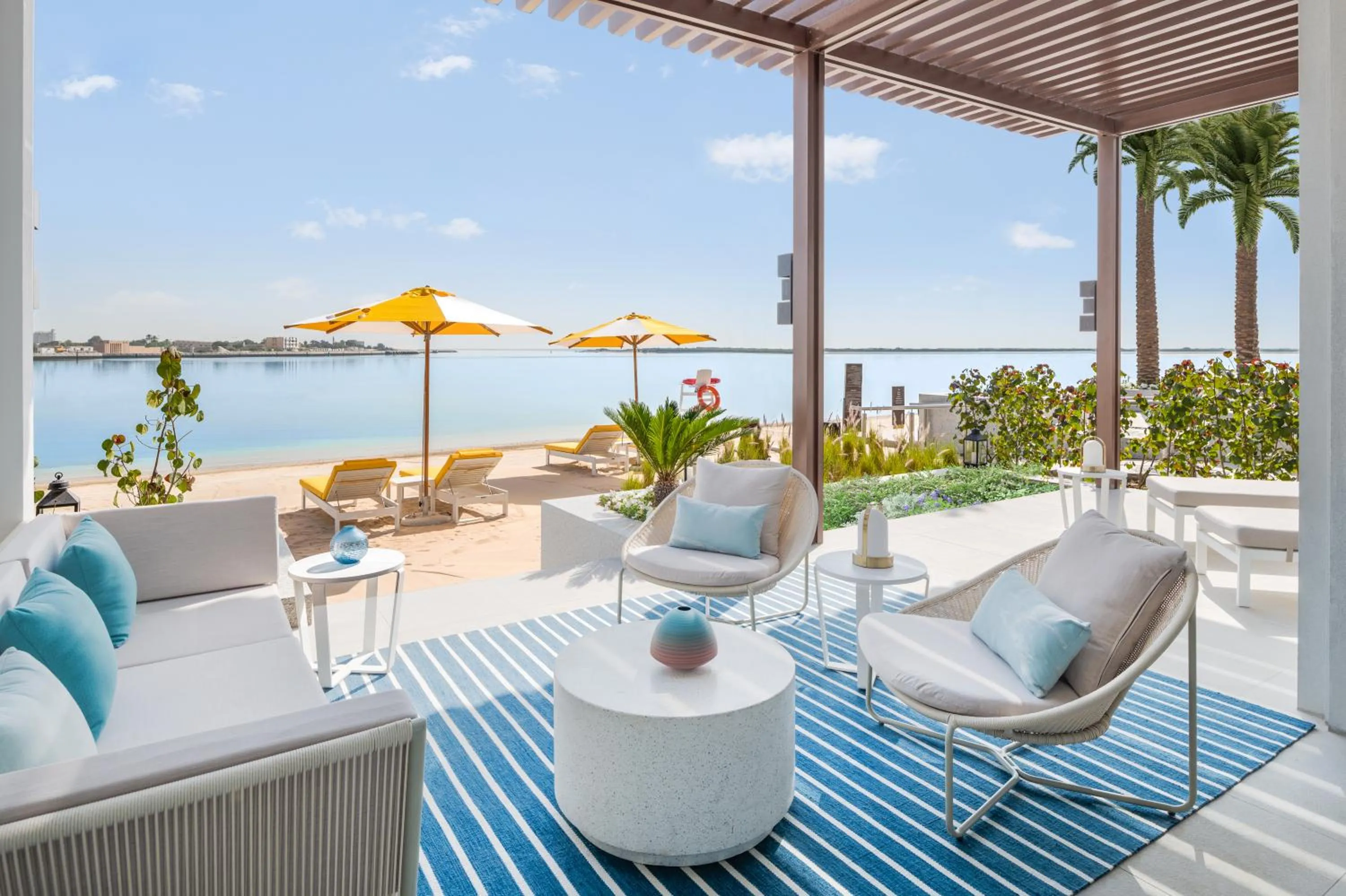 Patio in Vida Beach Resort Umm Al Quwain