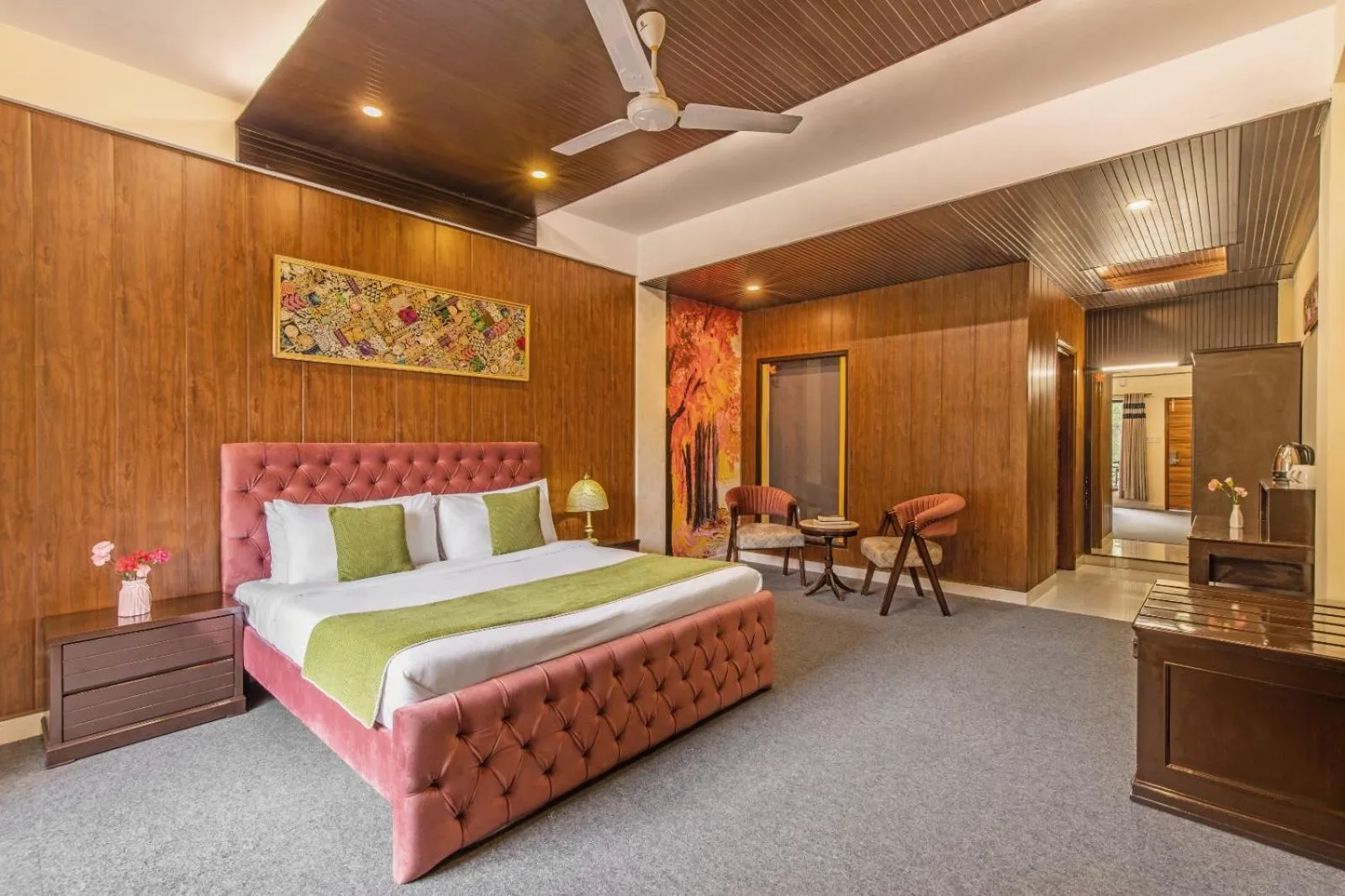Bedroom, Bed in Maple Resort Chail