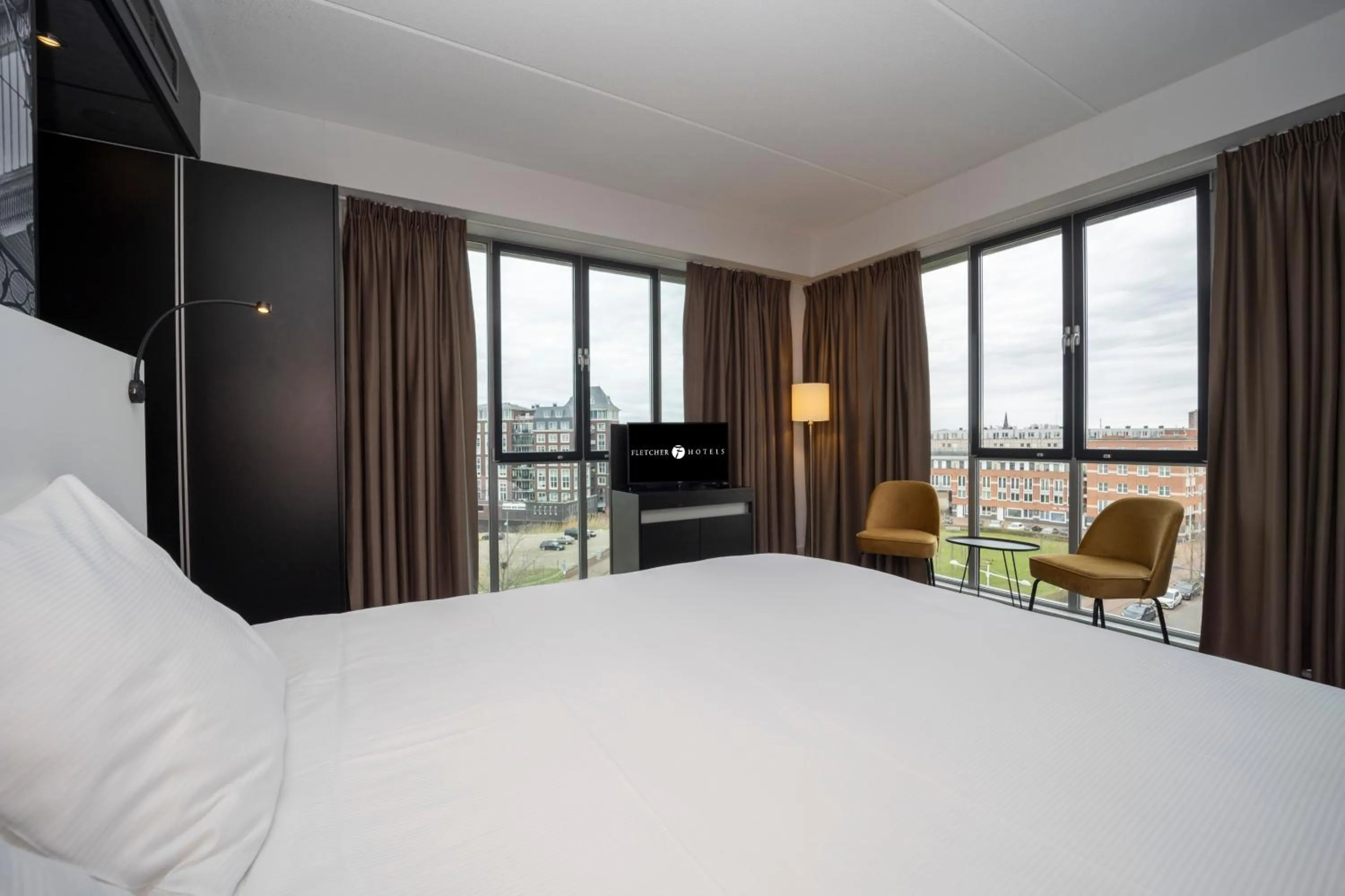 Bedroom, Bed in Fletcher Wellness-Hotel Helmond