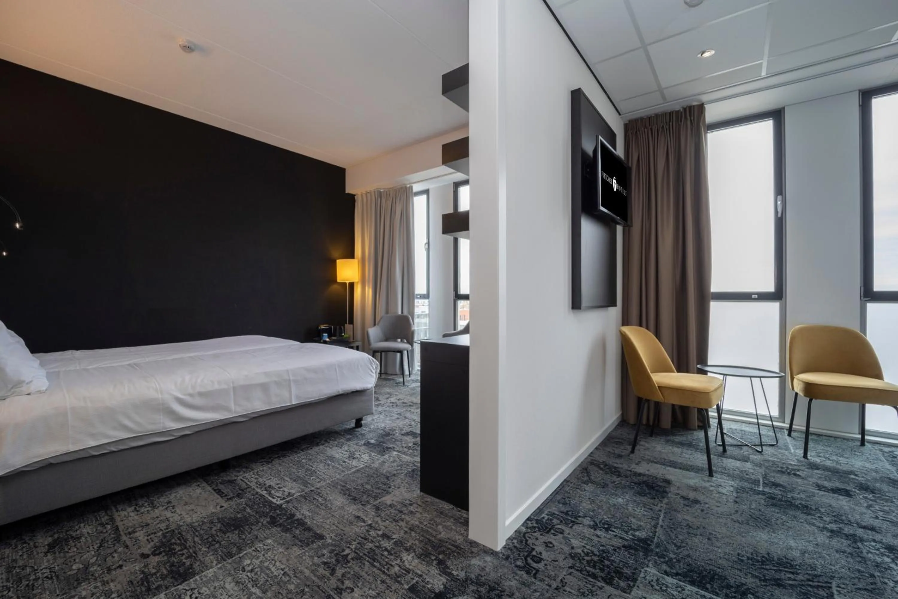 Bedroom, Bed in Fletcher Wellness-Hotel Helmond