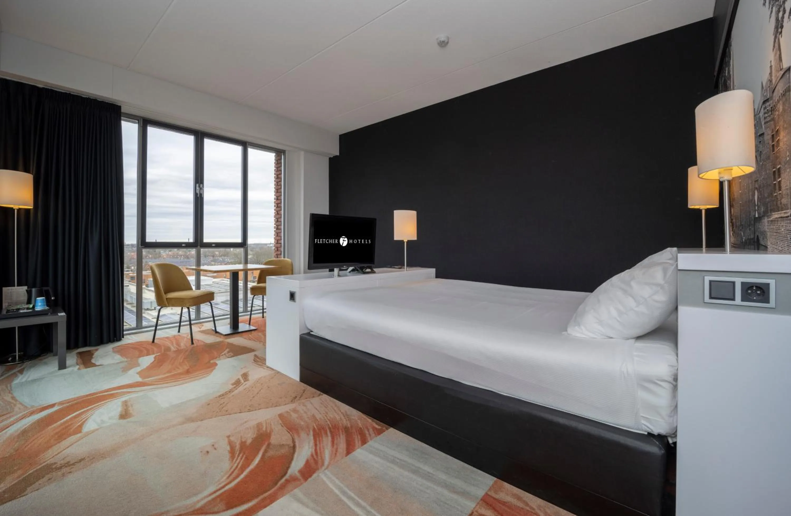 Bedroom, Bed in Fletcher Wellness-Hotel Helmond