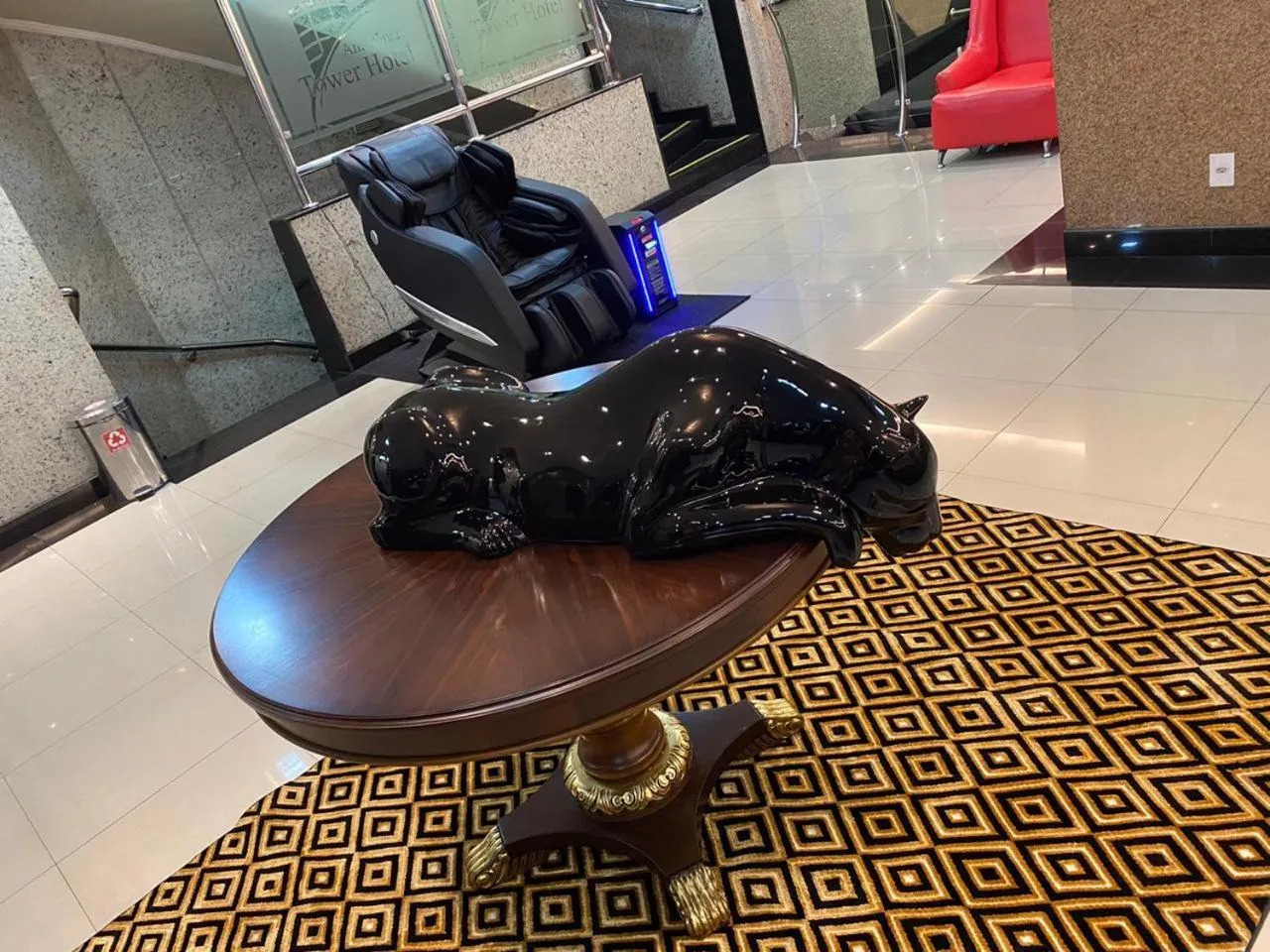 Lobby or reception in Rede Andrade Amazônia