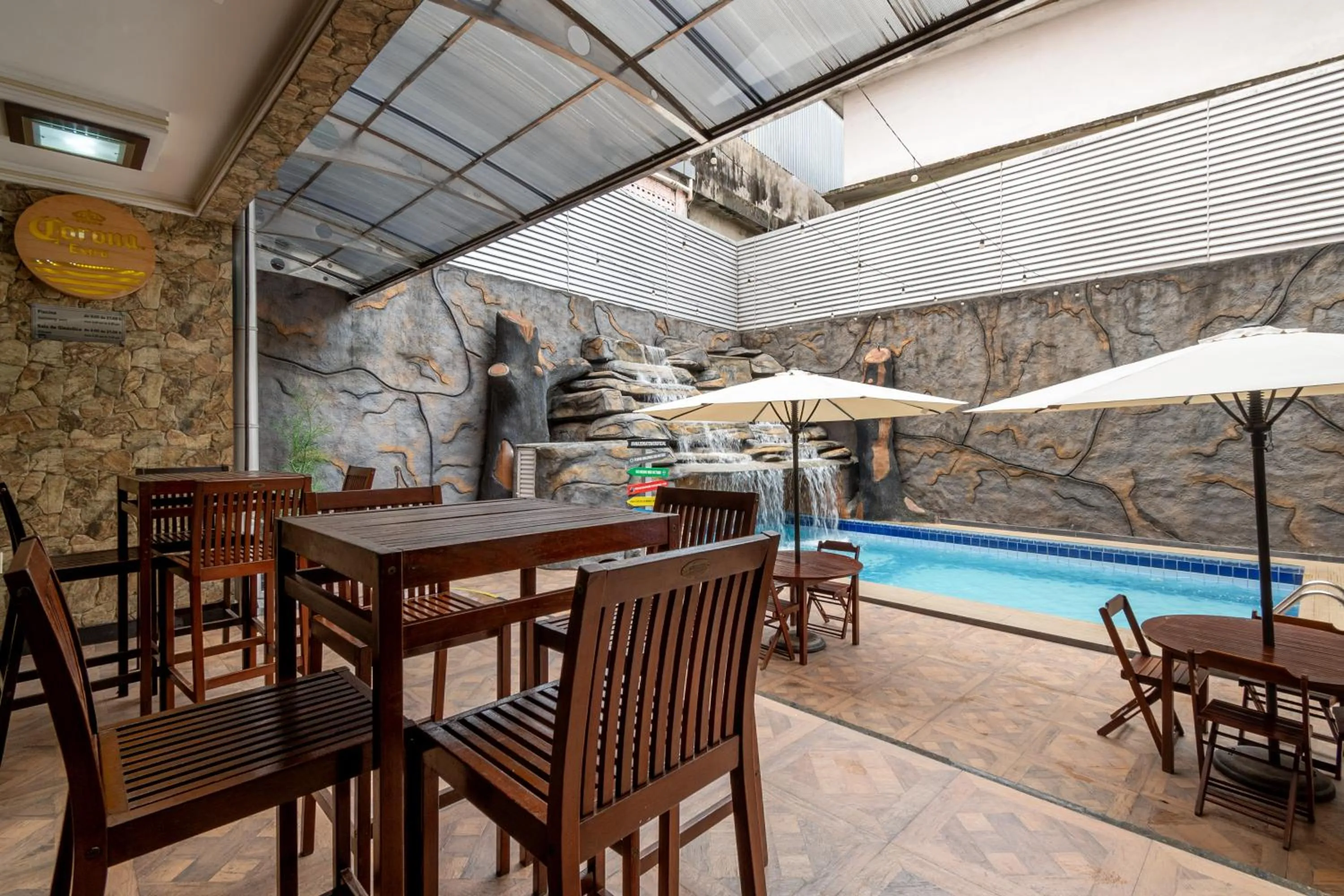 Swimming pool in Rede Andrade Amazônia