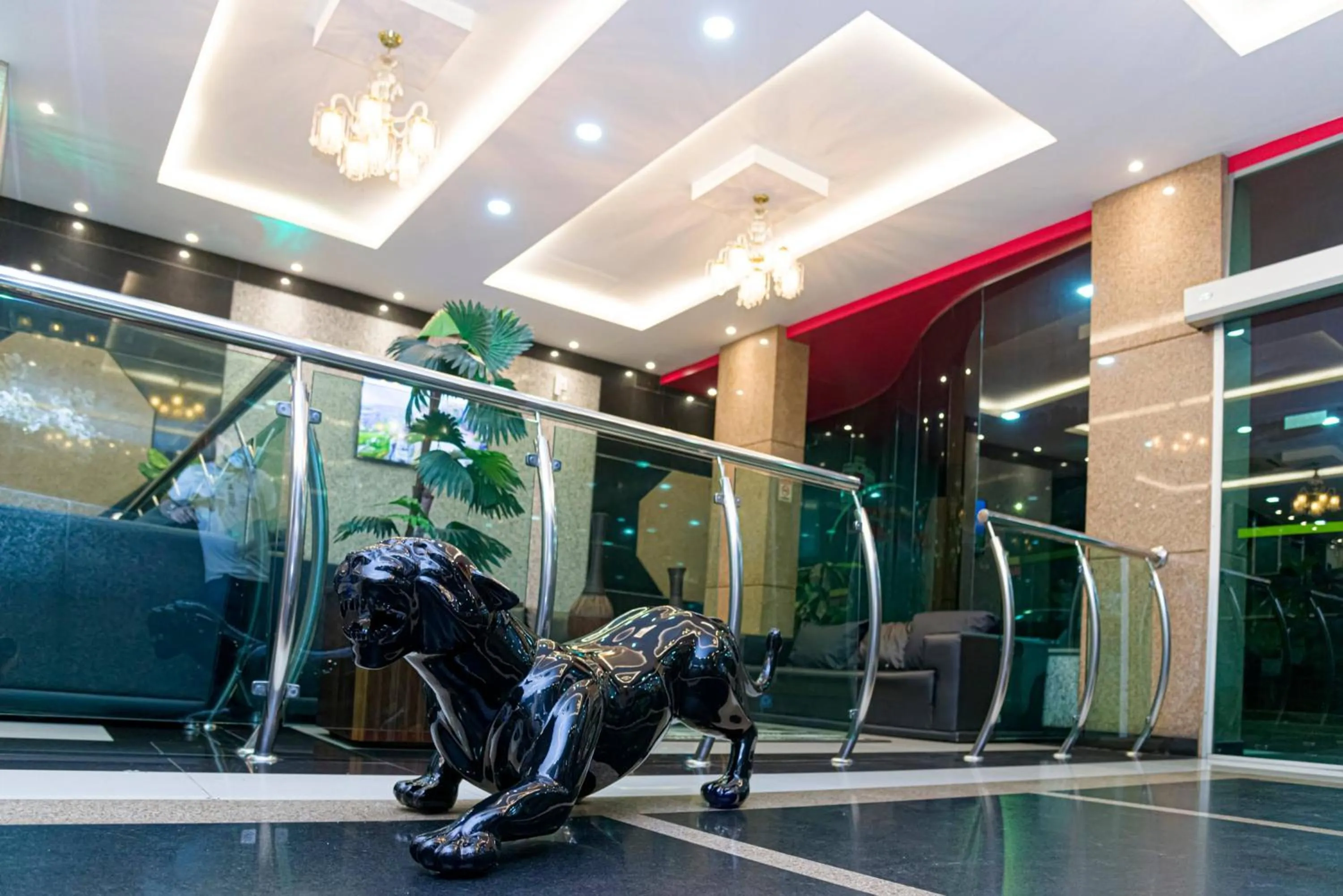 Lobby or reception in Rede Andrade Amazônia