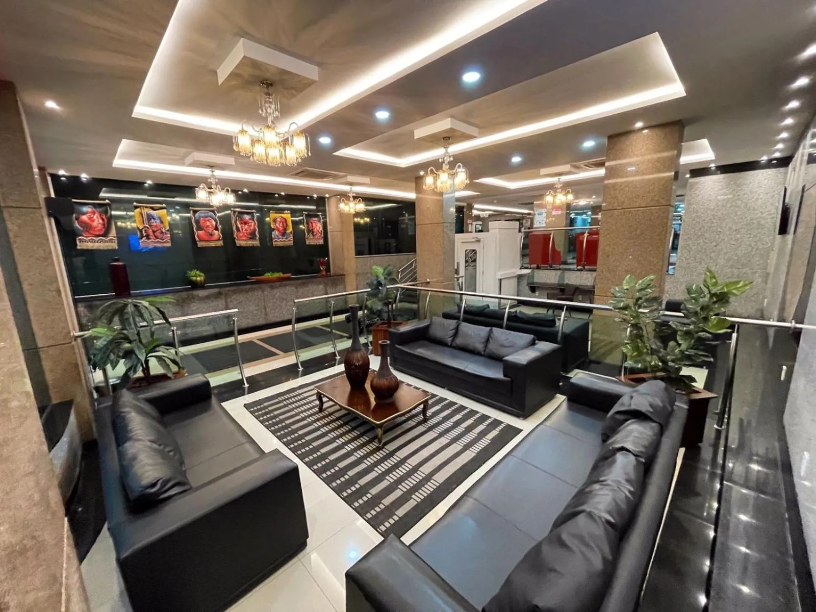 Lobby or reception in Rede Andrade Amazônia