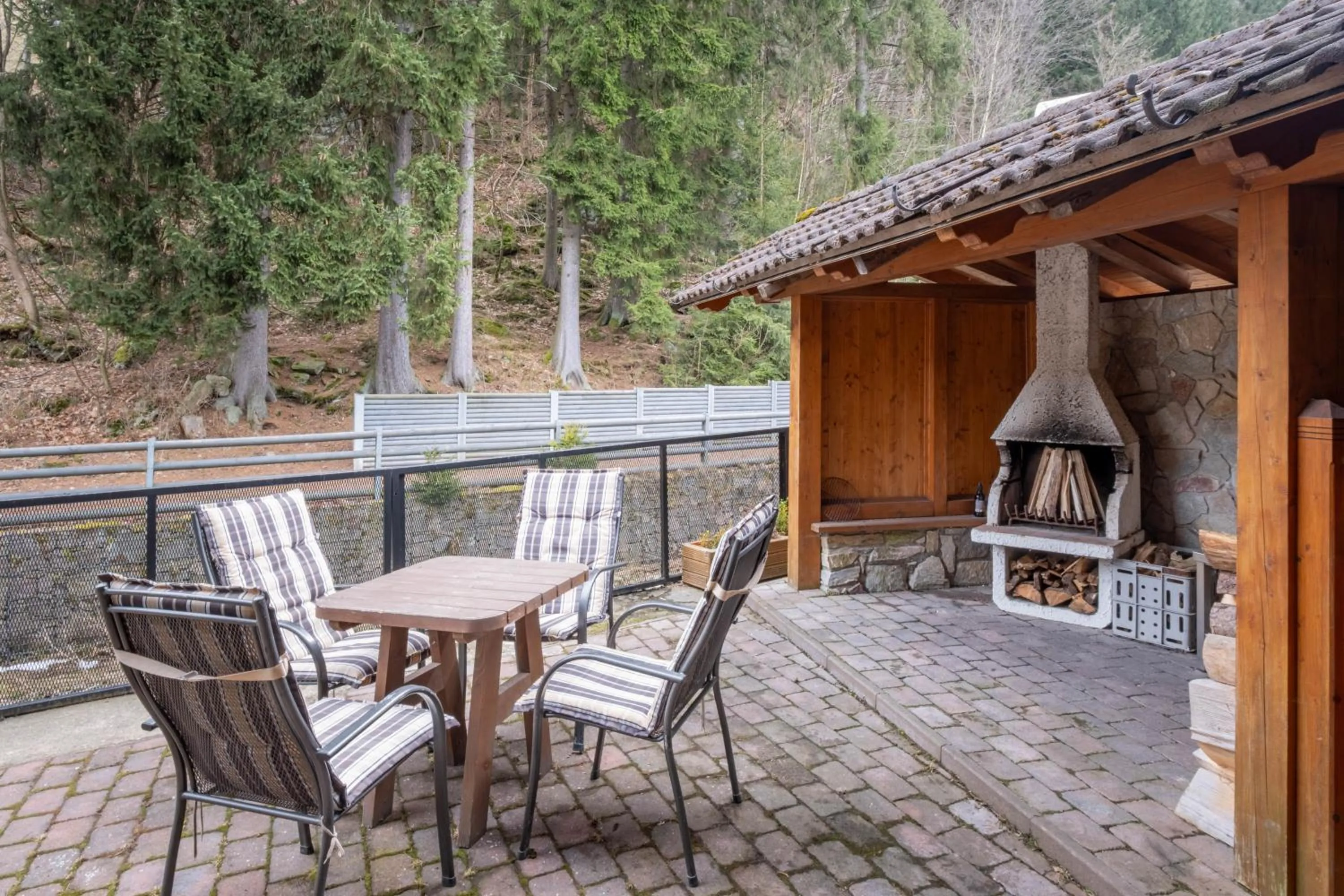 Balcony/Terrace in Hotel Hvezda