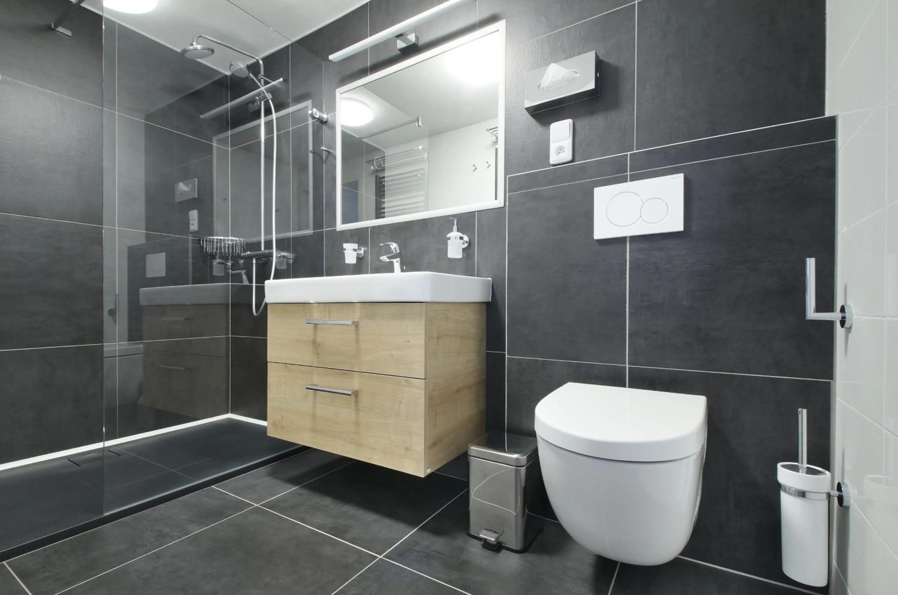 Bathroom in Hotel Hvezda