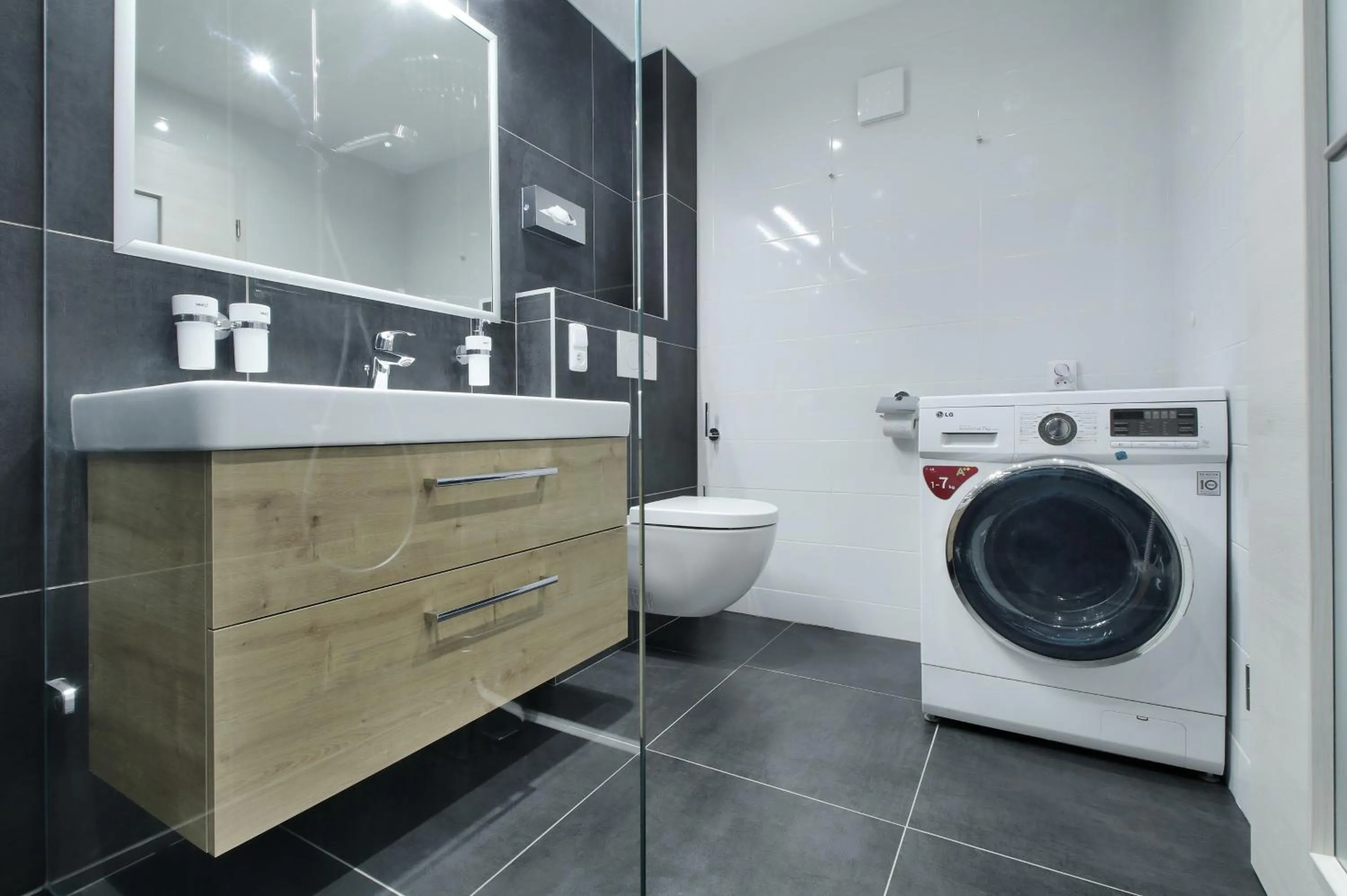 Bathroom in Hotel Hvezda