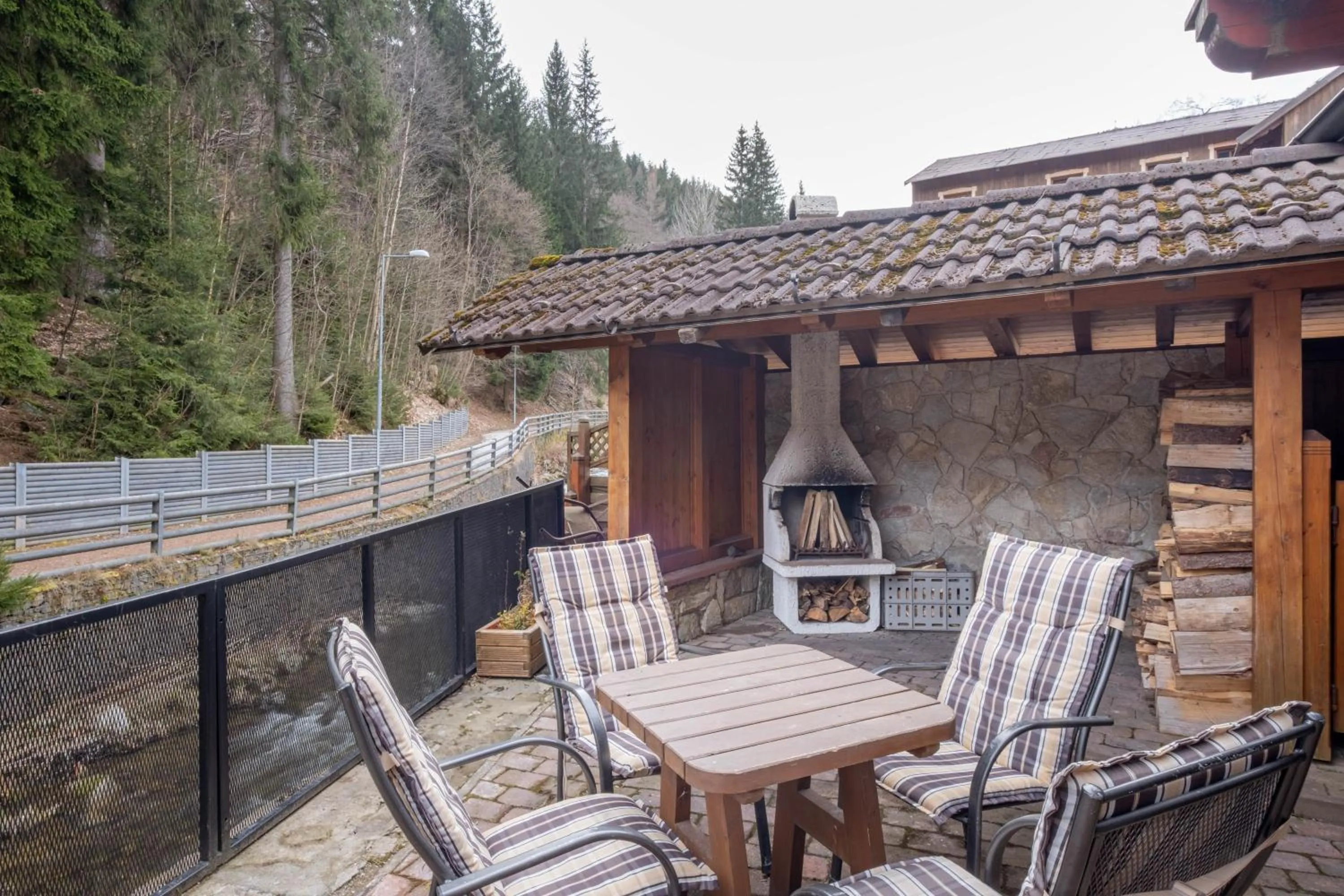 Balcony/Terrace in Hotel Hvezda