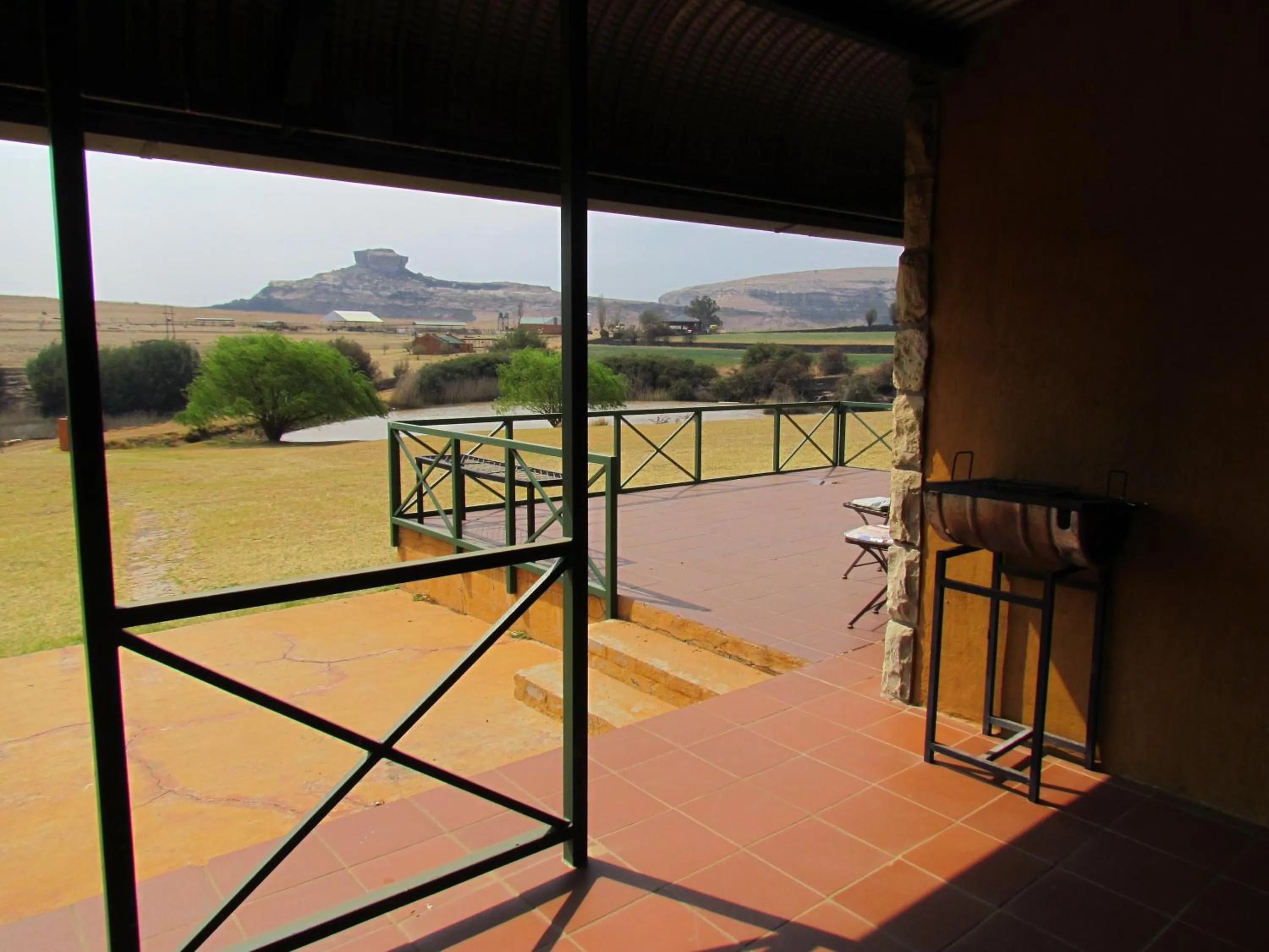 Patio in Pumula Guest Farm