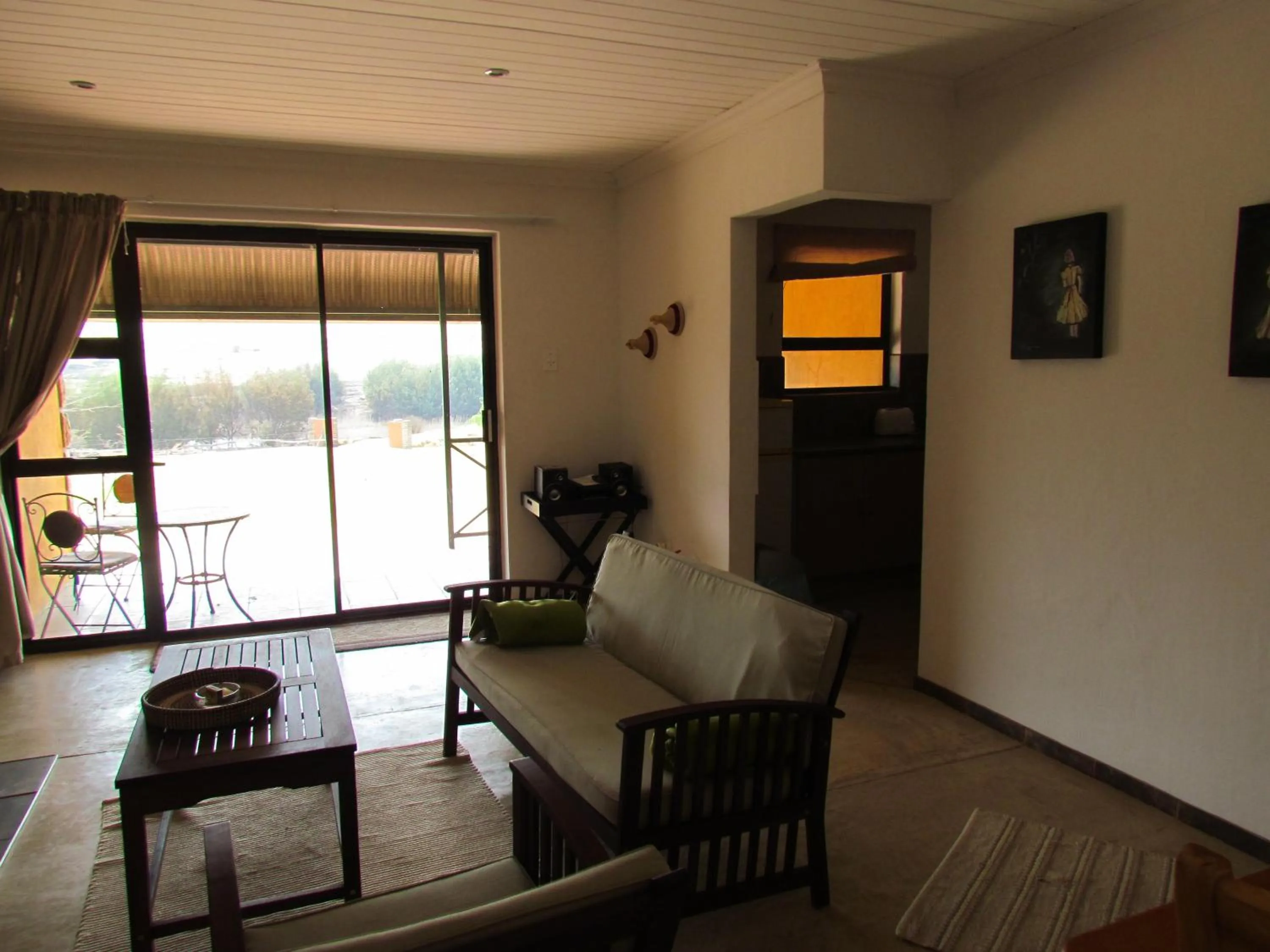 Living room in Pumula Guest Farm