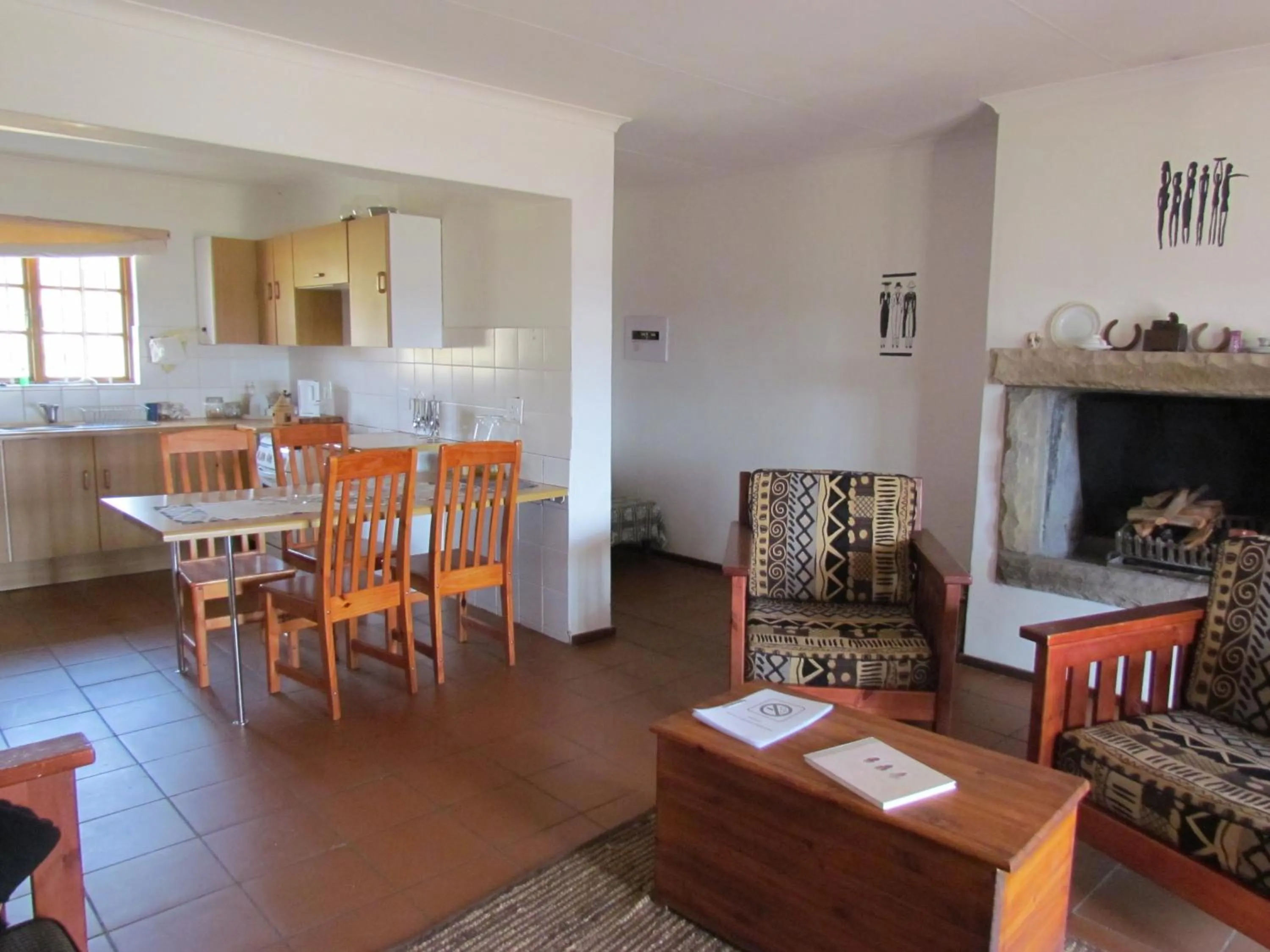 Living room in Pumula Guest Farm