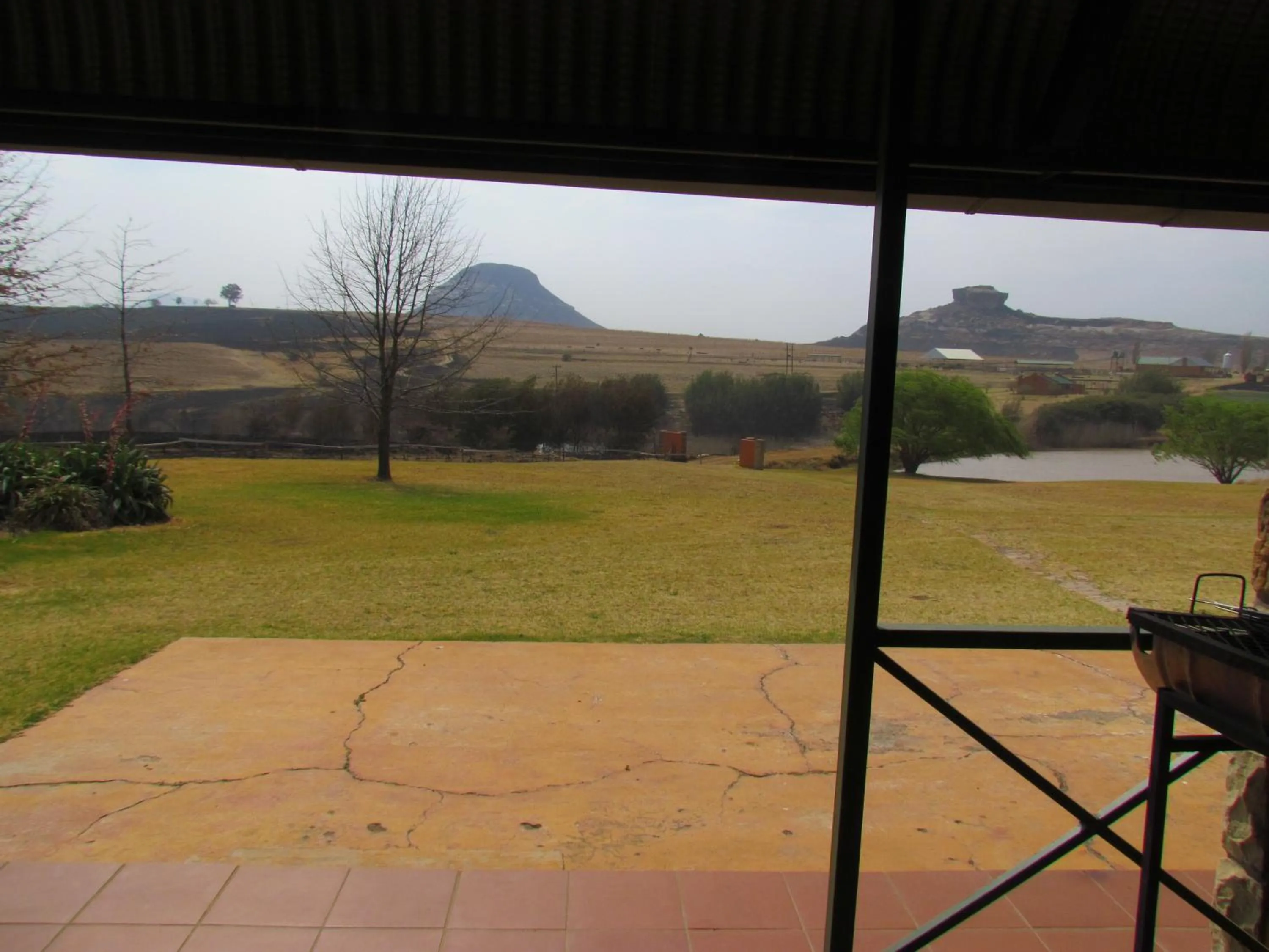 Patio in Pumula Guest Farm
